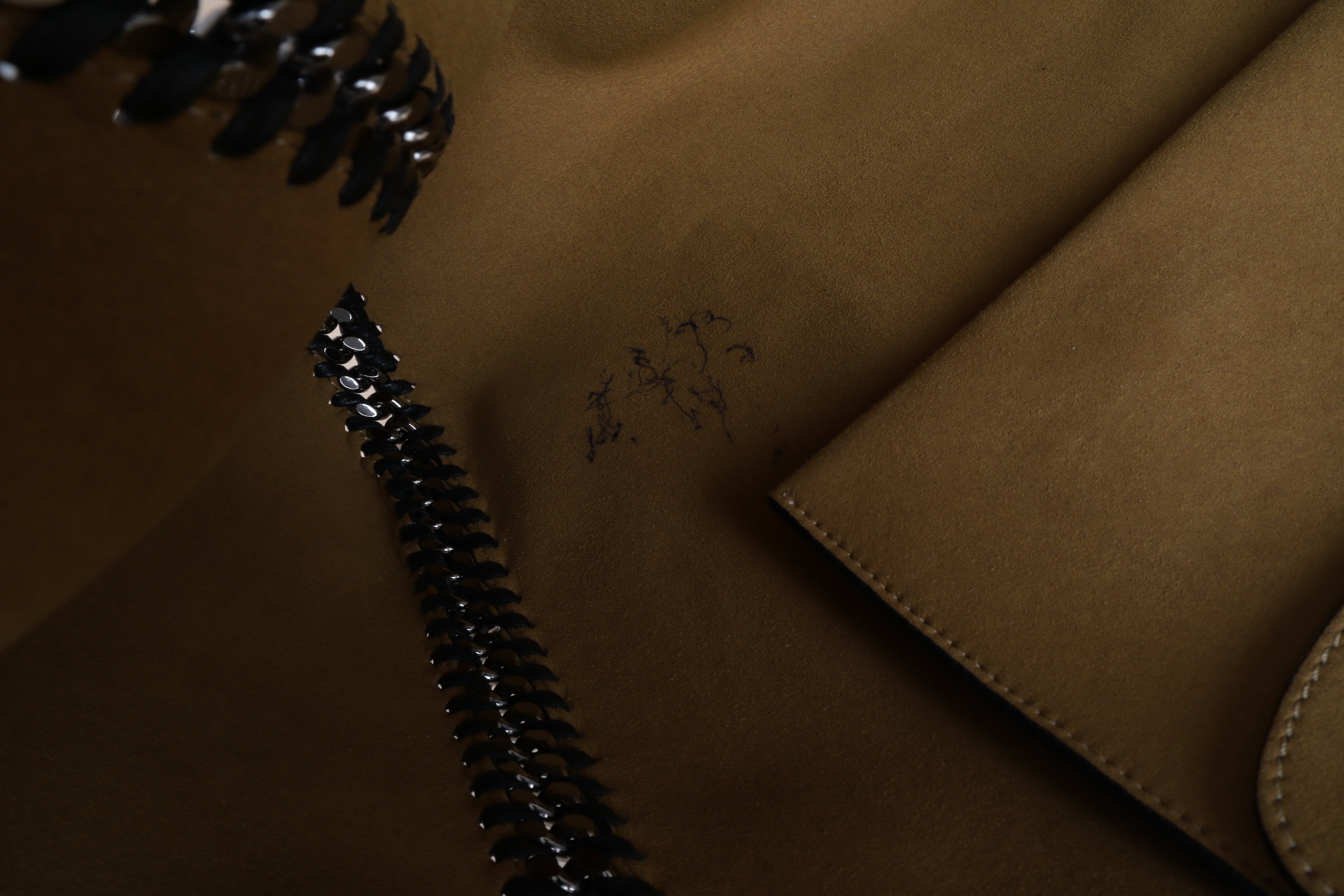 Stella Mccartney Bicolor Velvet Reversible Falabella Bag