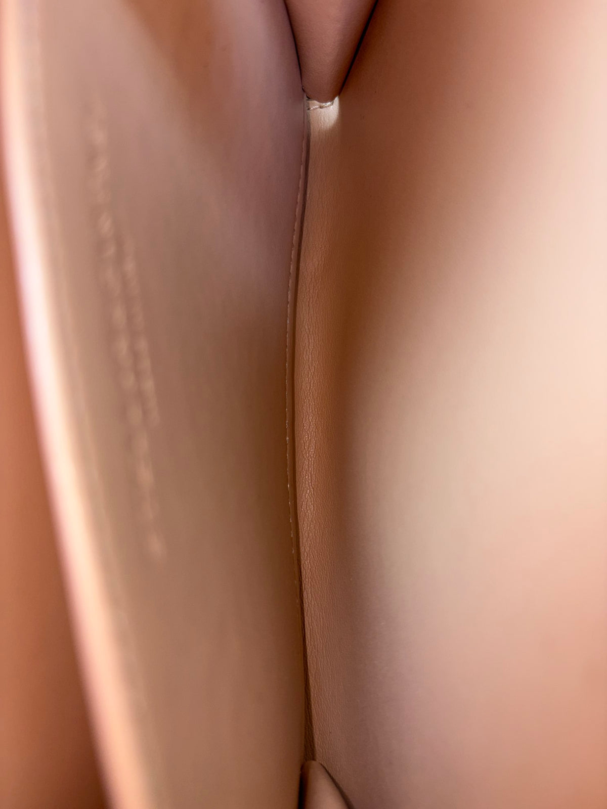 stella McCartney pink leather mini logo cross body