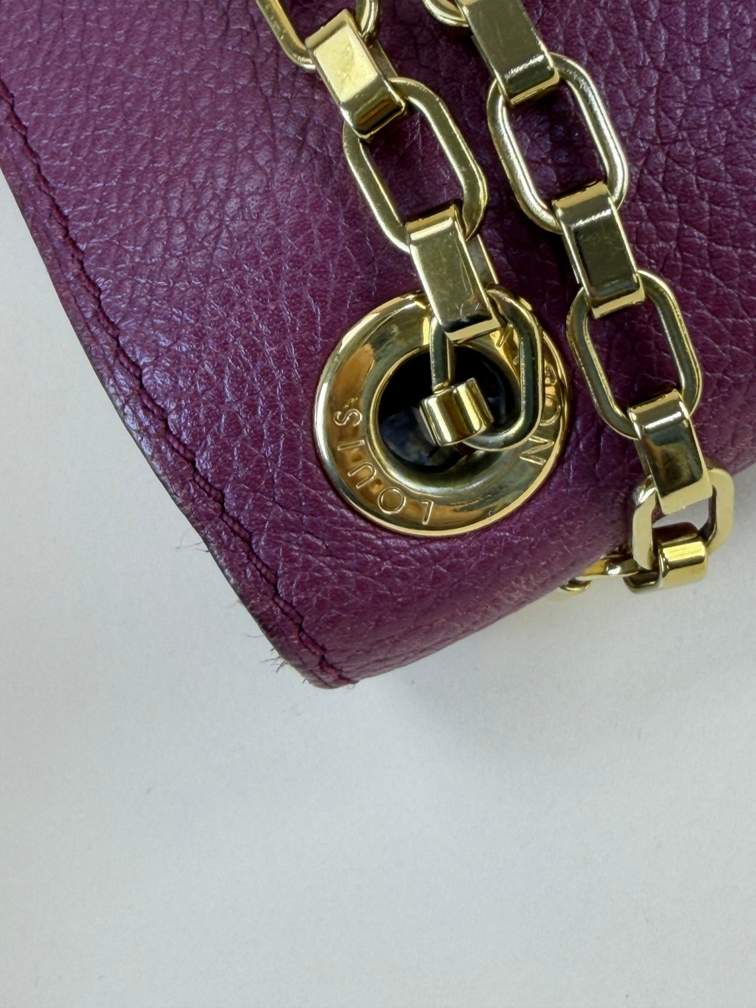 Louis Vuitton AURORE Monogram Pallas Chain Bag