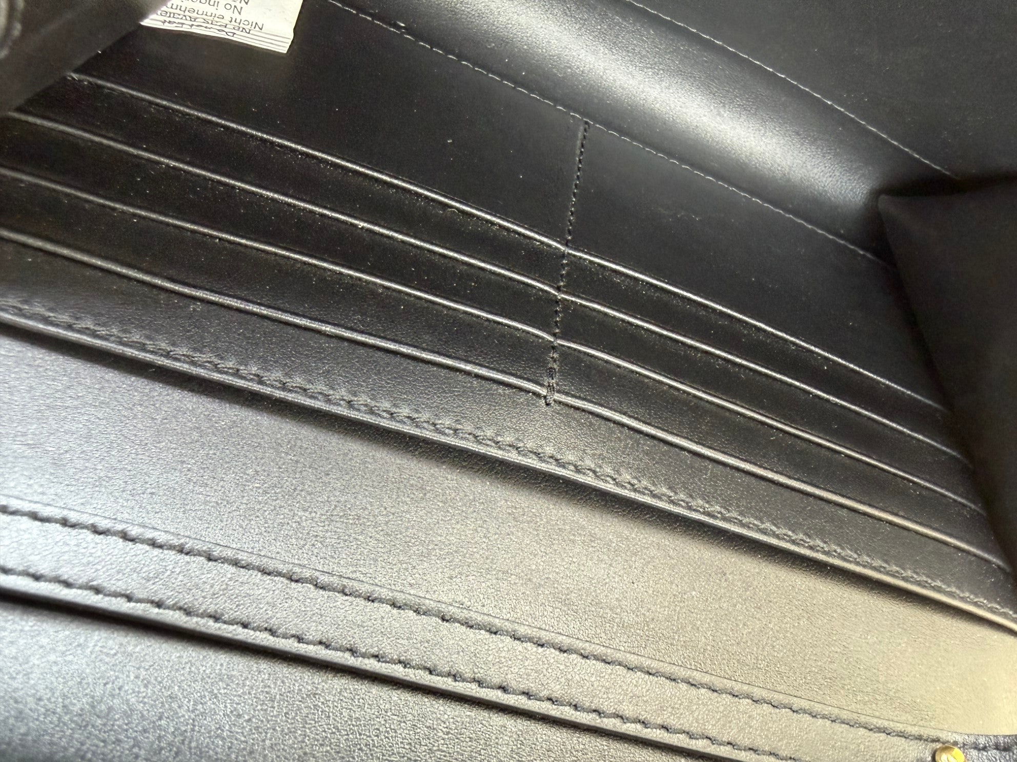 Dolce & Gabbana black DG Amore Wallet bag