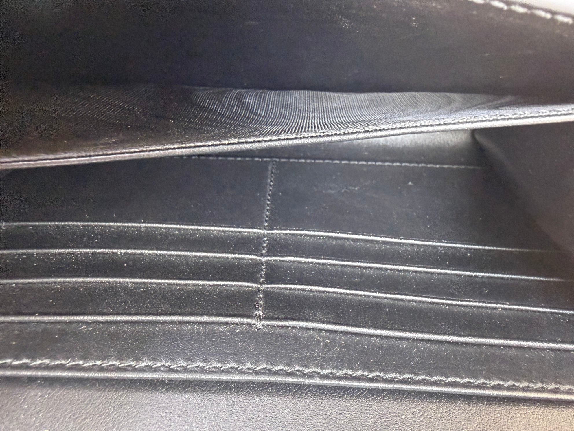 Dolce & Gabbana black DG Amore Wallet bag