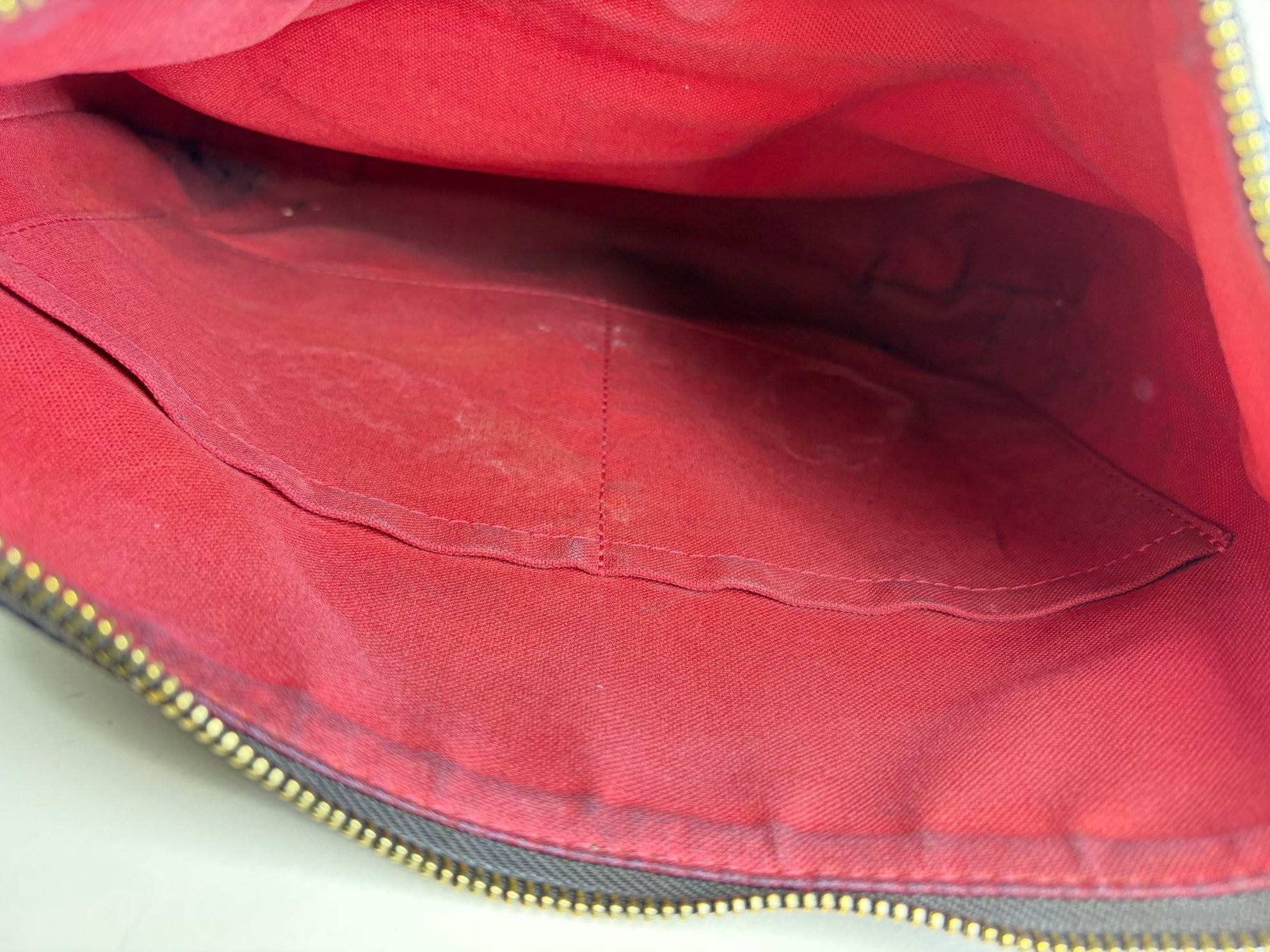 Louis Vuitton Damier Ebene Bloomsbury PM Crossbody Bag