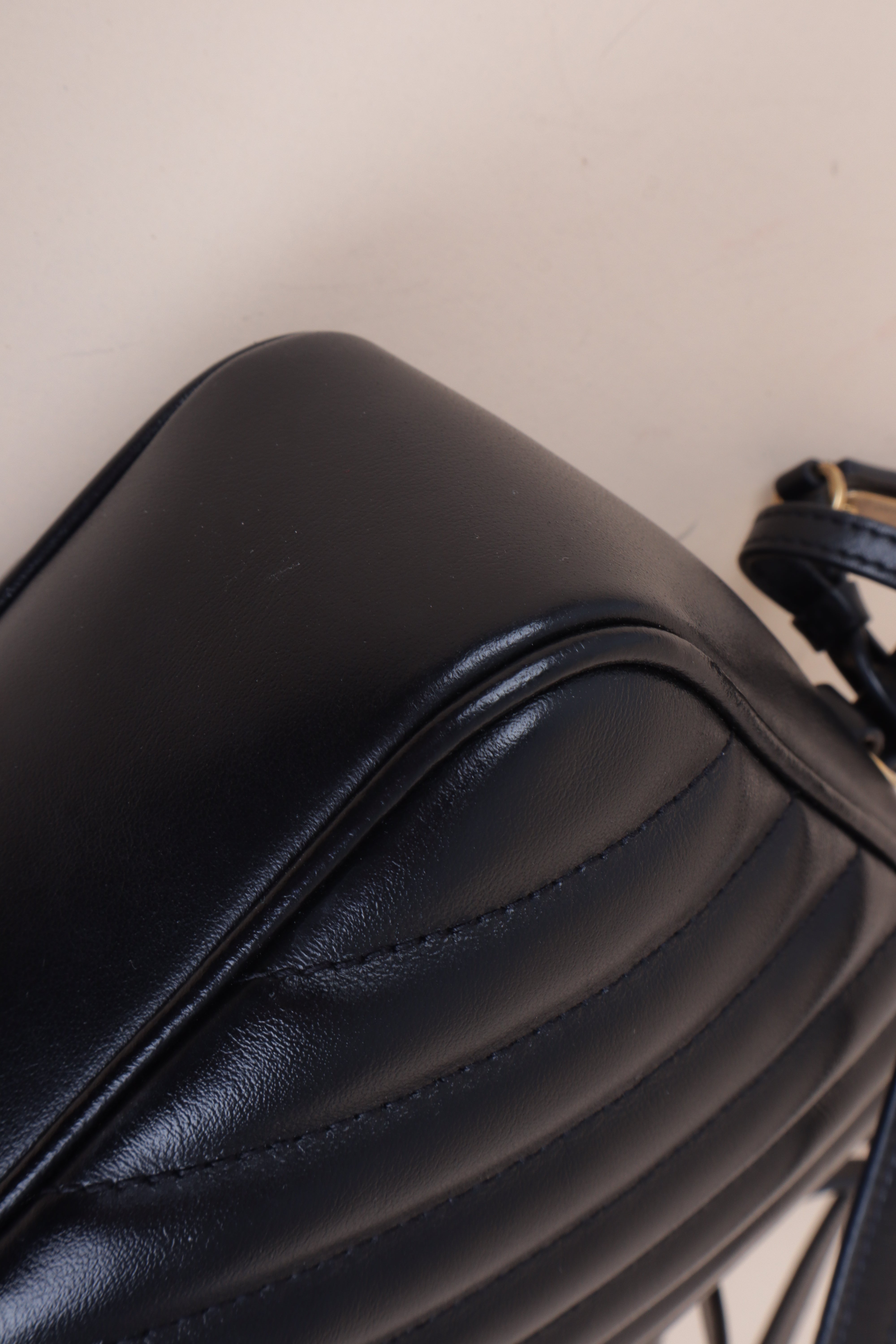 YSL BLACK LOU CAMERA BAG