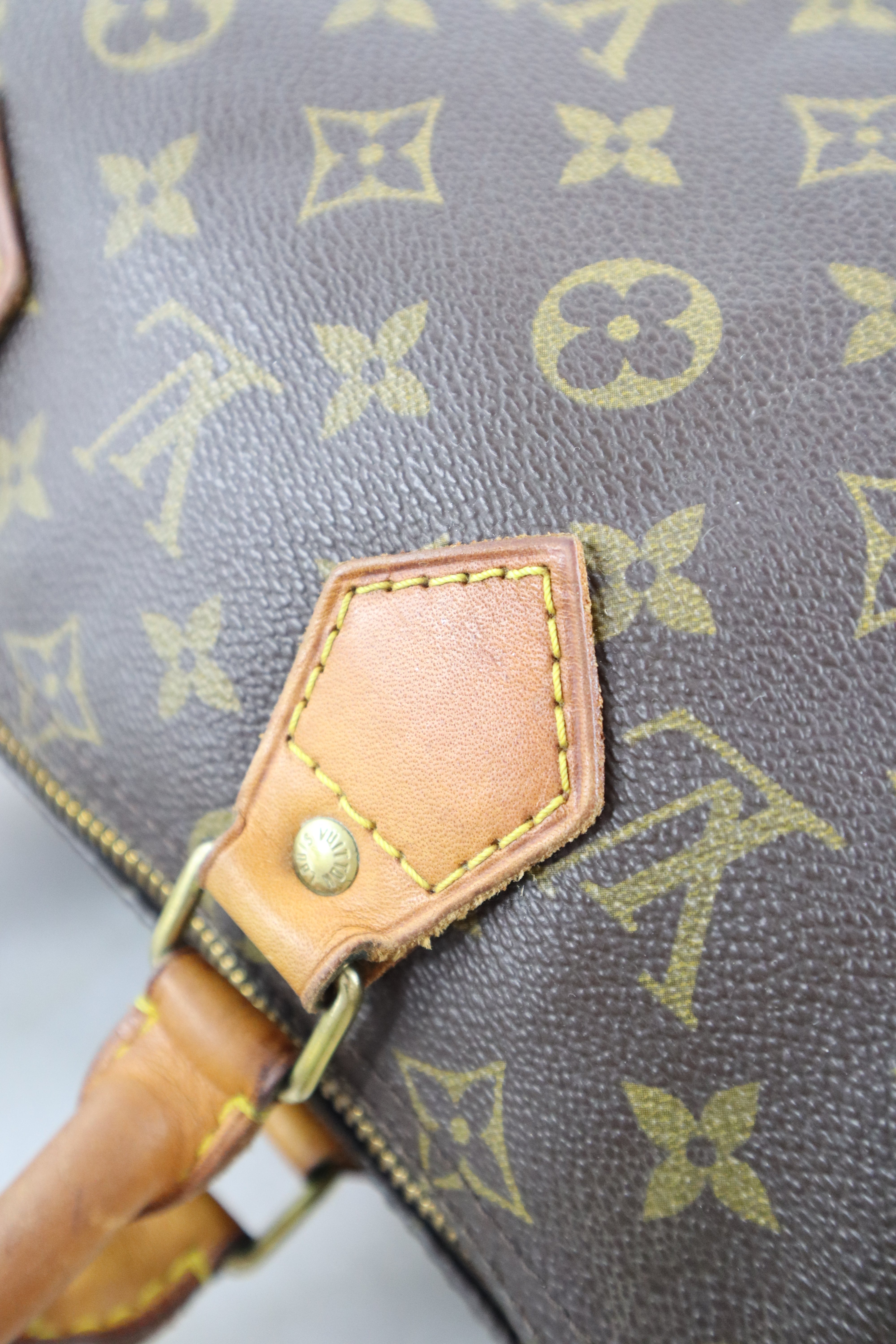 Louis Vuitton Monogram Speedy 25 Tote Bag