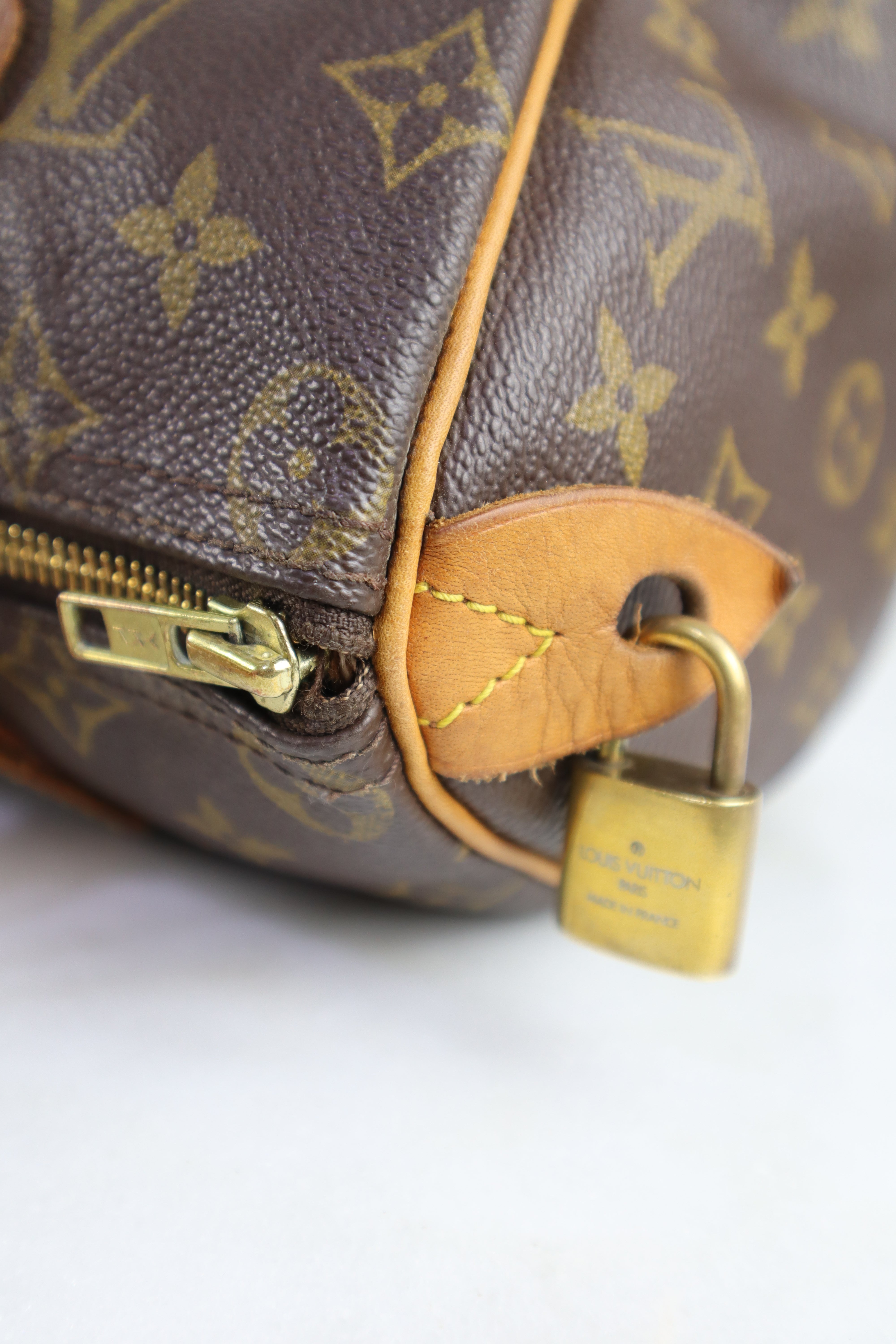 Louis Vuitton Monogram Speedy 25 Tote Bag