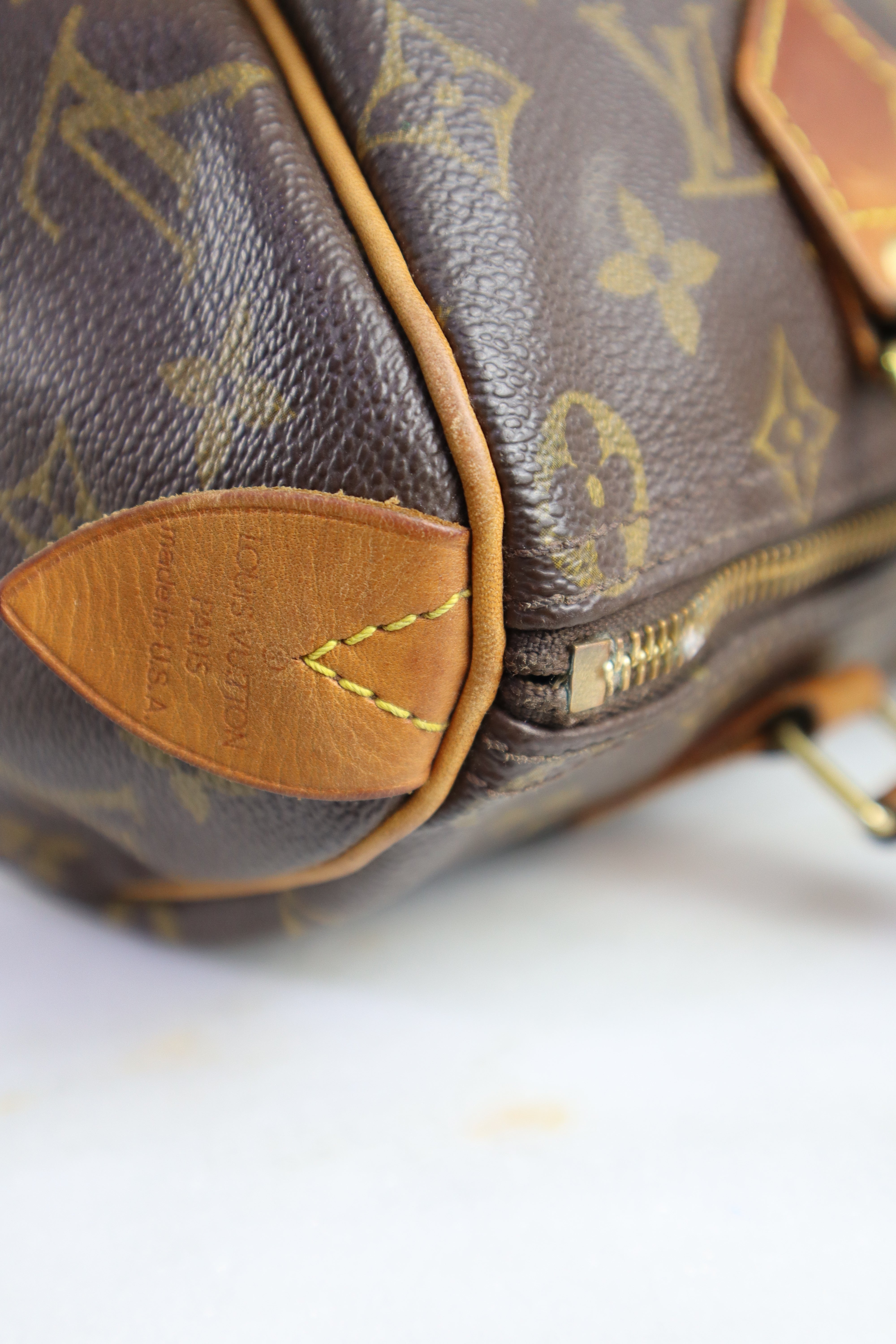 Louis Vuitton Monogram Speedy 25 Tote Bag
