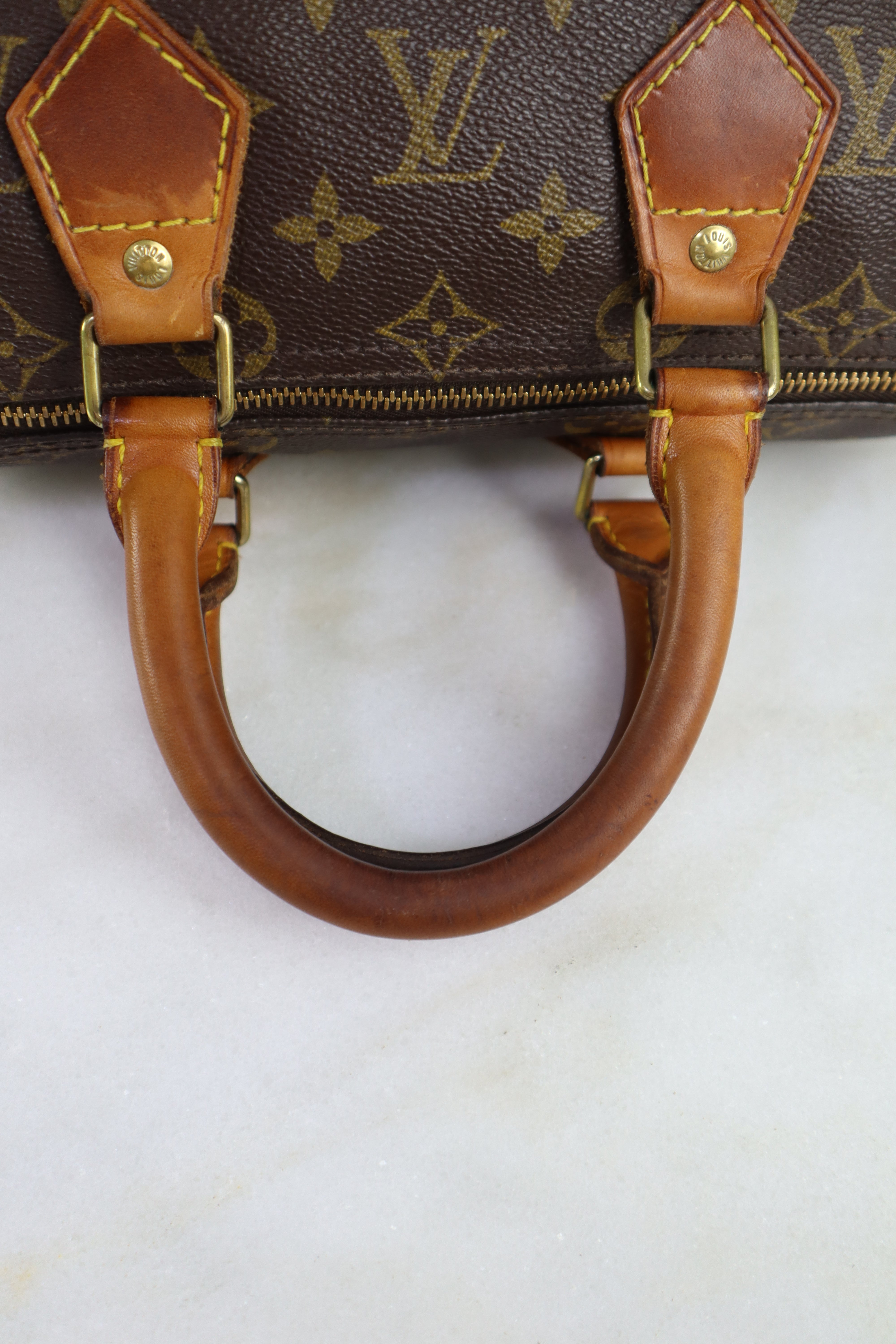 Louis Vuitton Monogram Speedy 25 Tote Bag