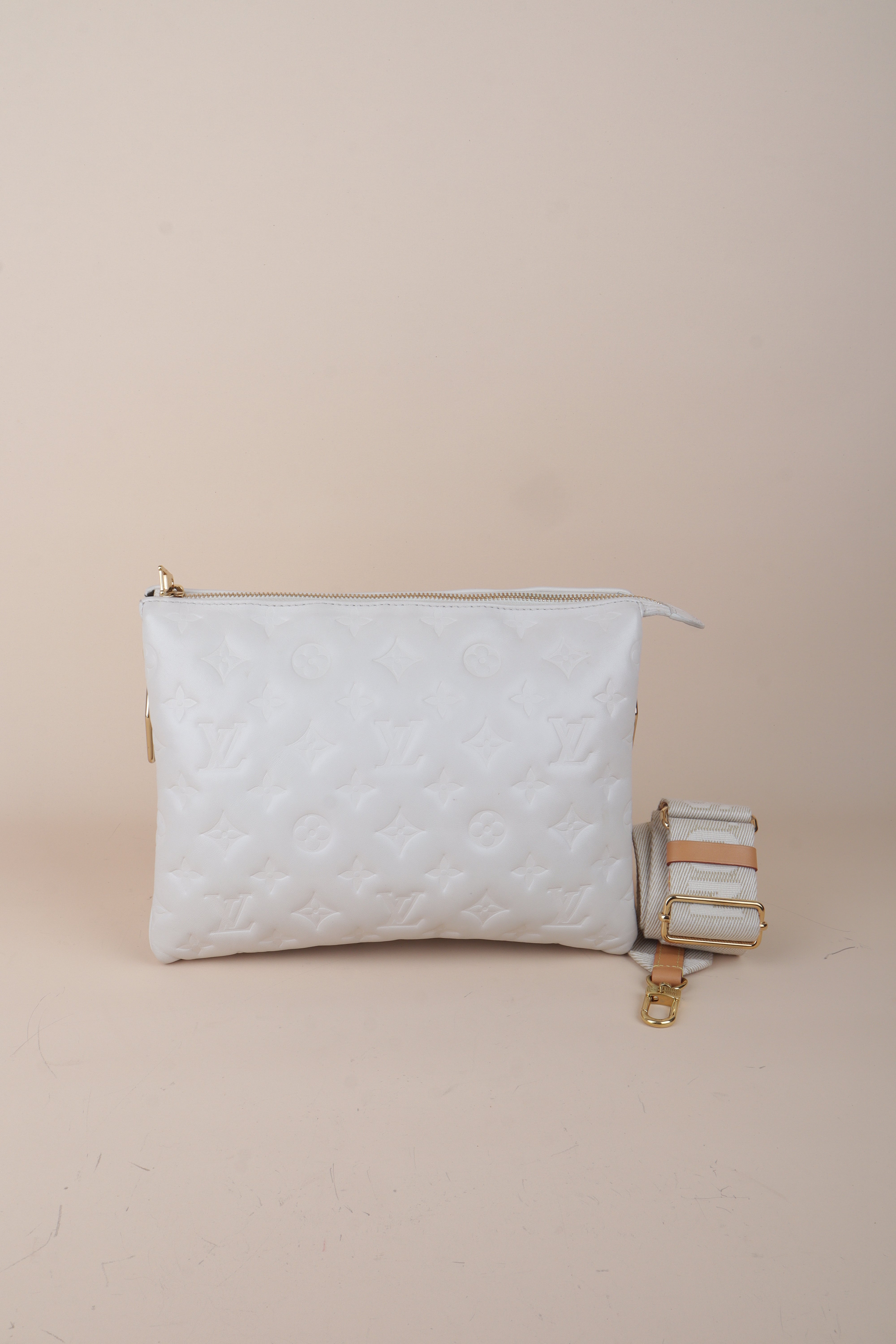 Louis Vuitton Monogram Embossed Coussin PM Bag