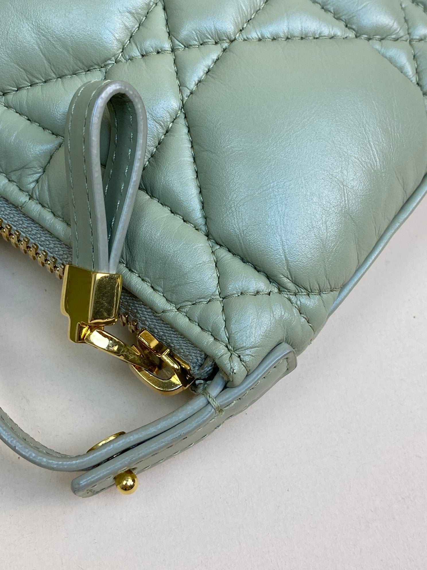 Christian Dior mini lambskin macrocannage dior caro tulip bag-shoulder bag-Christian Dior-The Closet Egypt