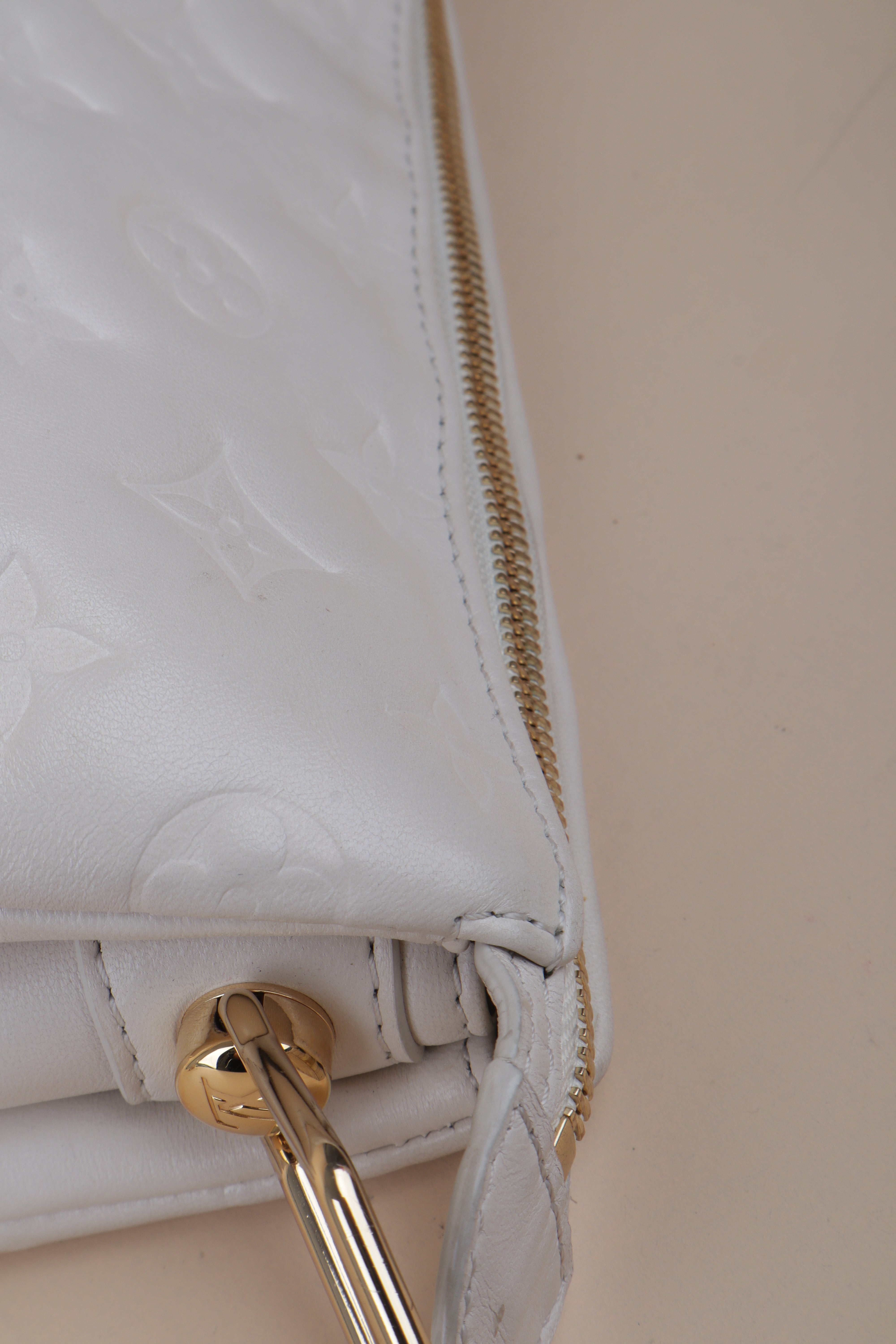 Louis Vuitton Monogram Embossed Coussin PM Bag
