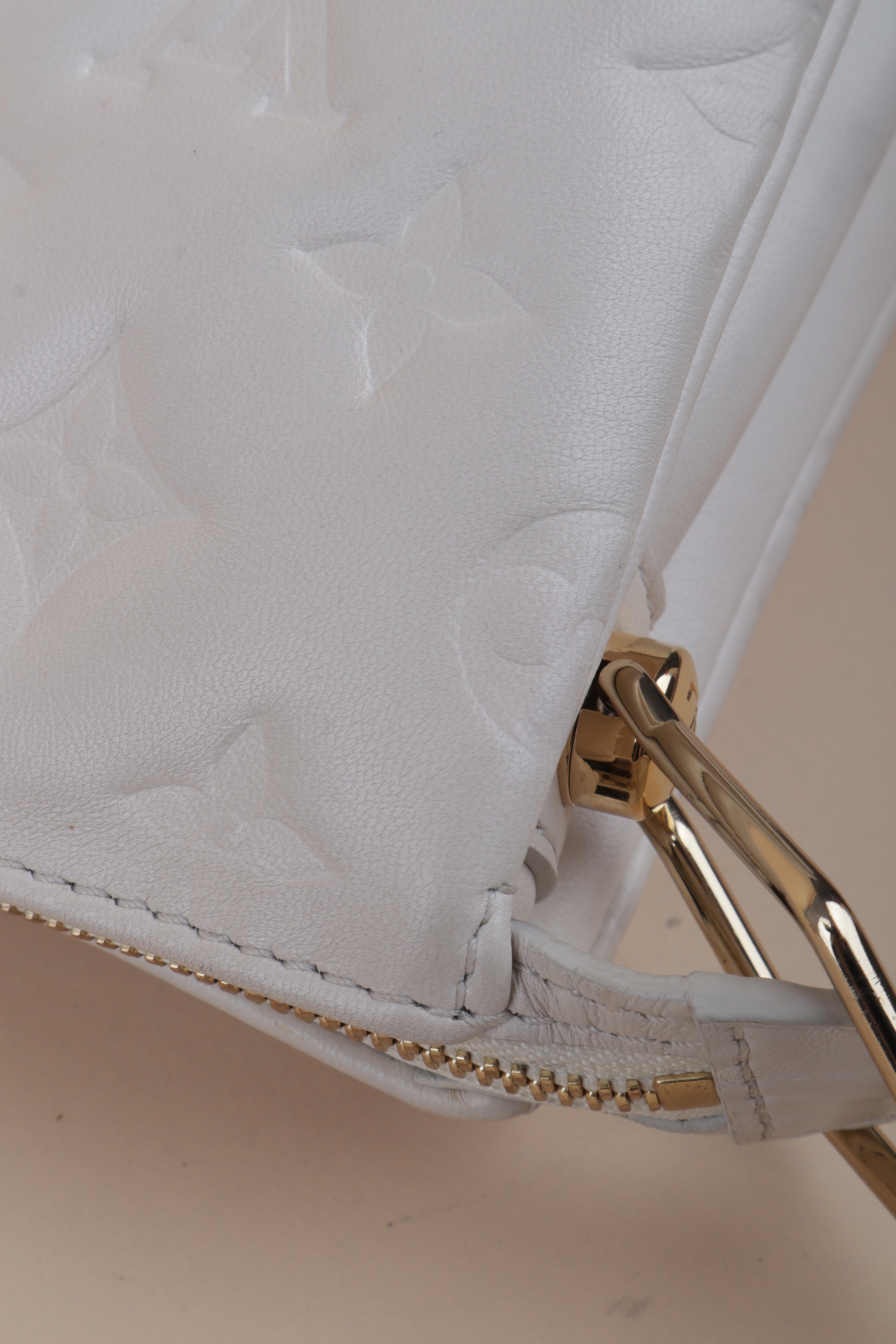 Louis Vuitton Monogram Embossed Coussin PM Bag