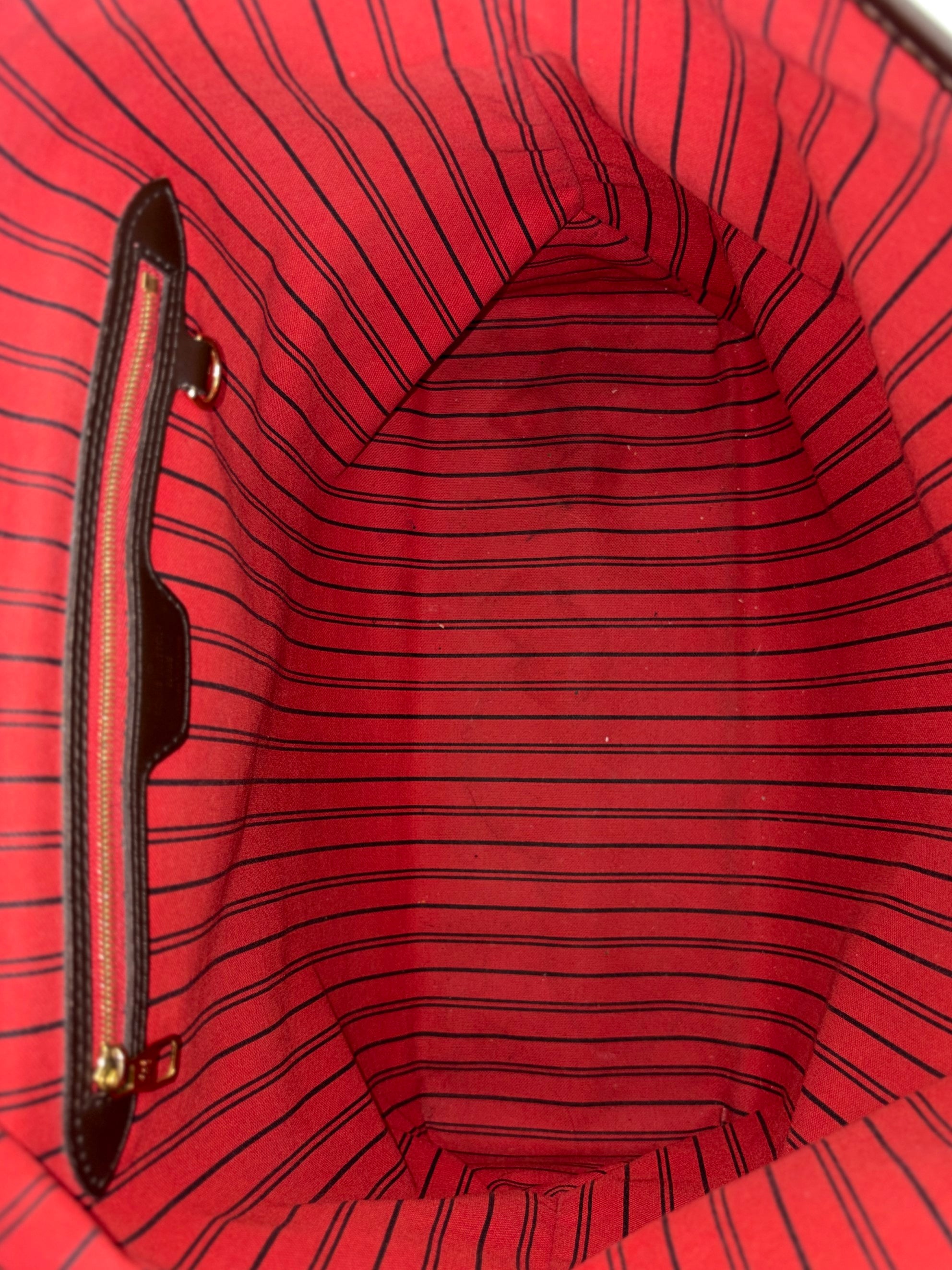 Louis Vuitton Damier Ebene Delightful MM Shoulder Bag