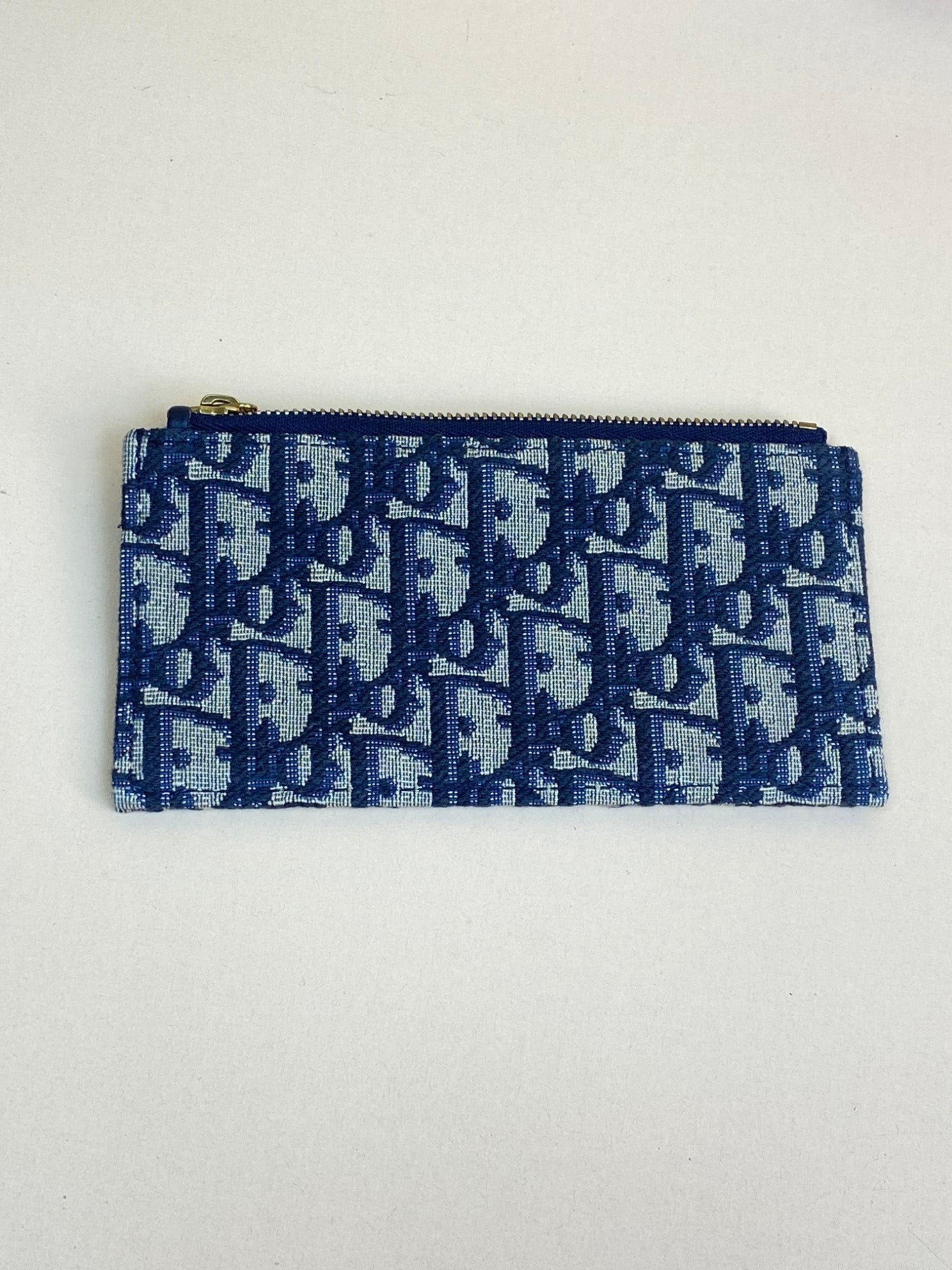 Christian Dior blue Oblique Saddle Chain Pouch-shoulder bag-Christian Dior-The Closet Egypt