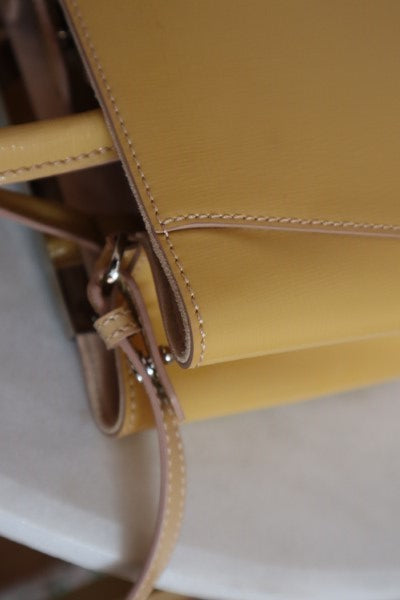 Fendi Yellow 2 Jours Petit Tote Bag