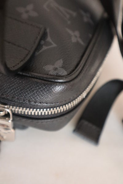 Louis Vuitton Monogram Black Outdoor Bumbag