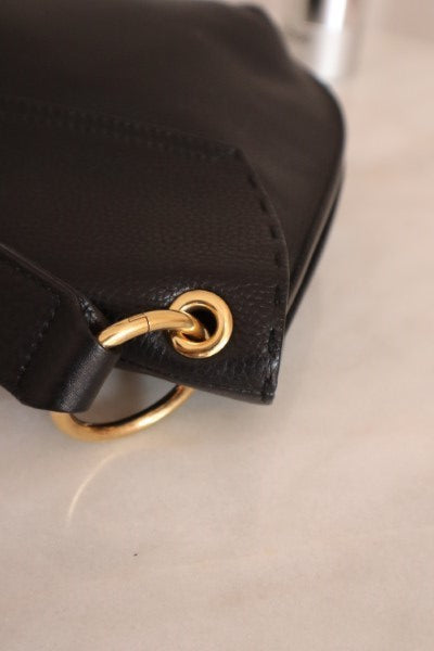 Gucci Black GG Marmont Cellarius Feline Flap Bag