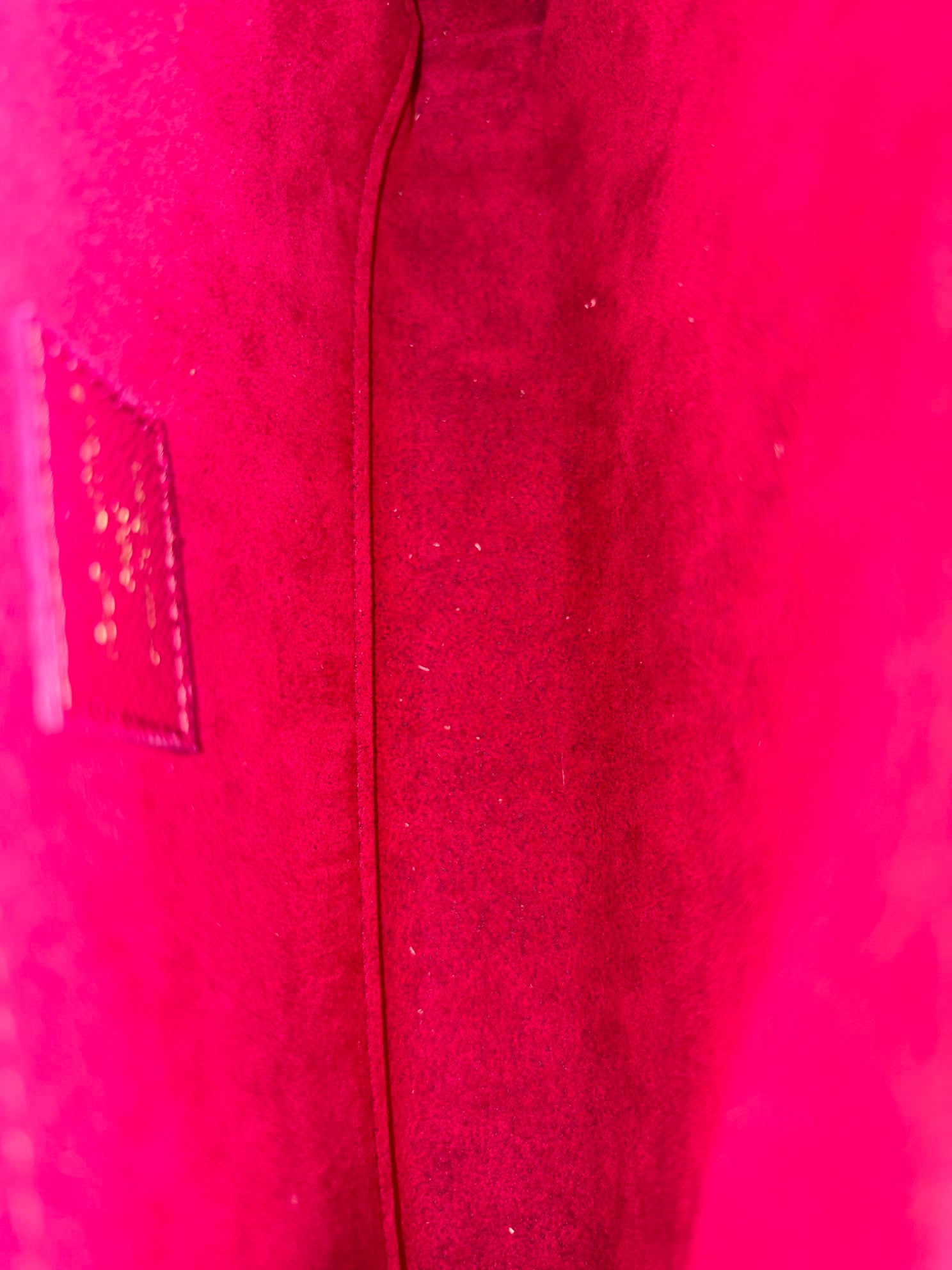 Louis Vuitton Monogram canvas and fuchsia Pochette Felicie Bag