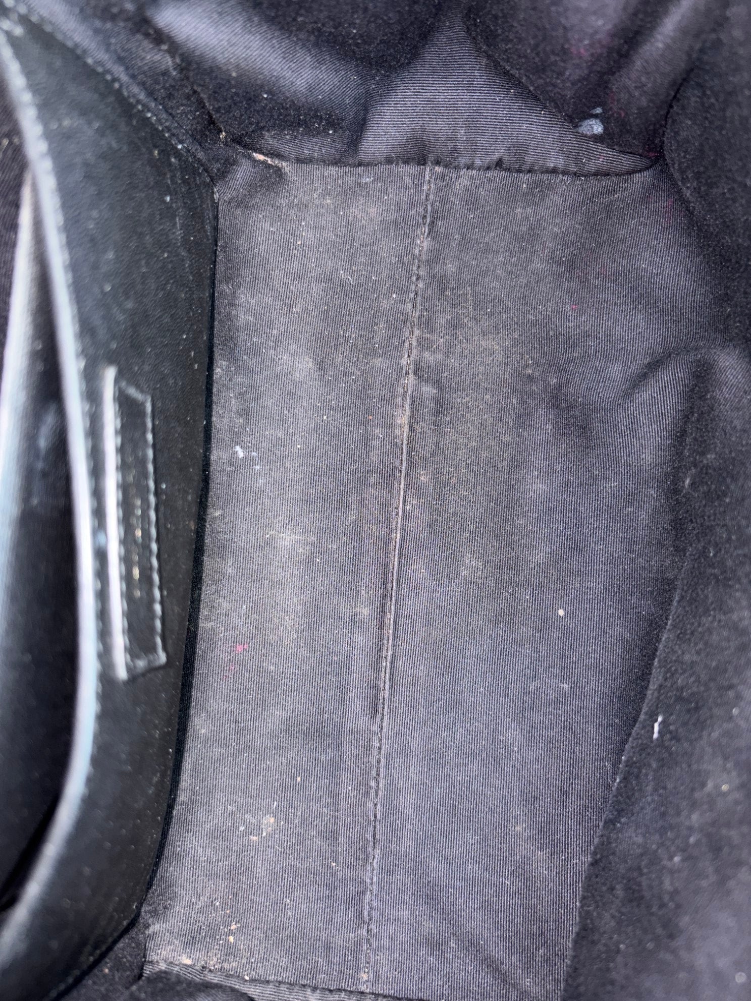 YSL Black lambskin Nolita small