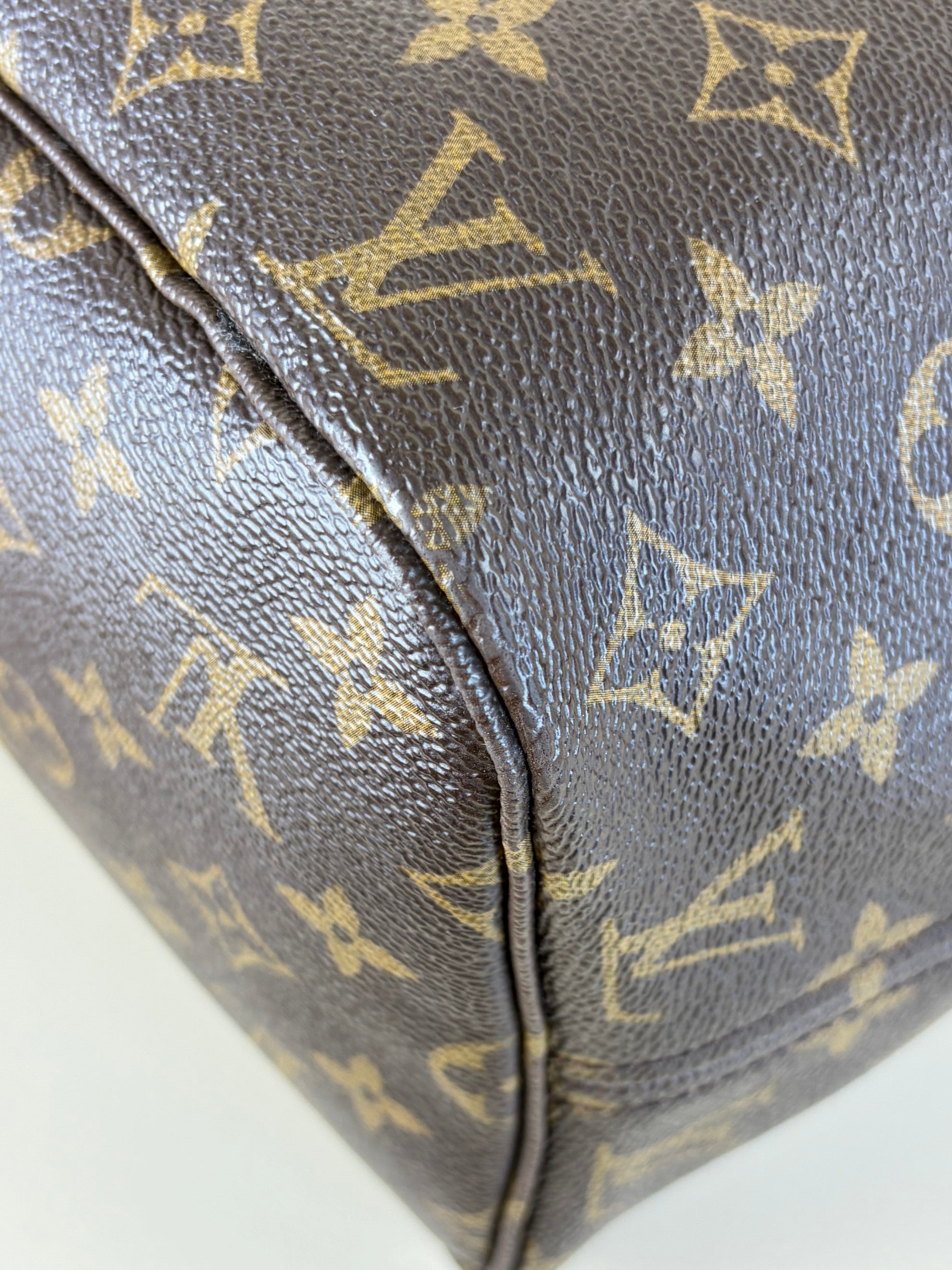 Louis Vuitton monogram canvas Never full MM Bag