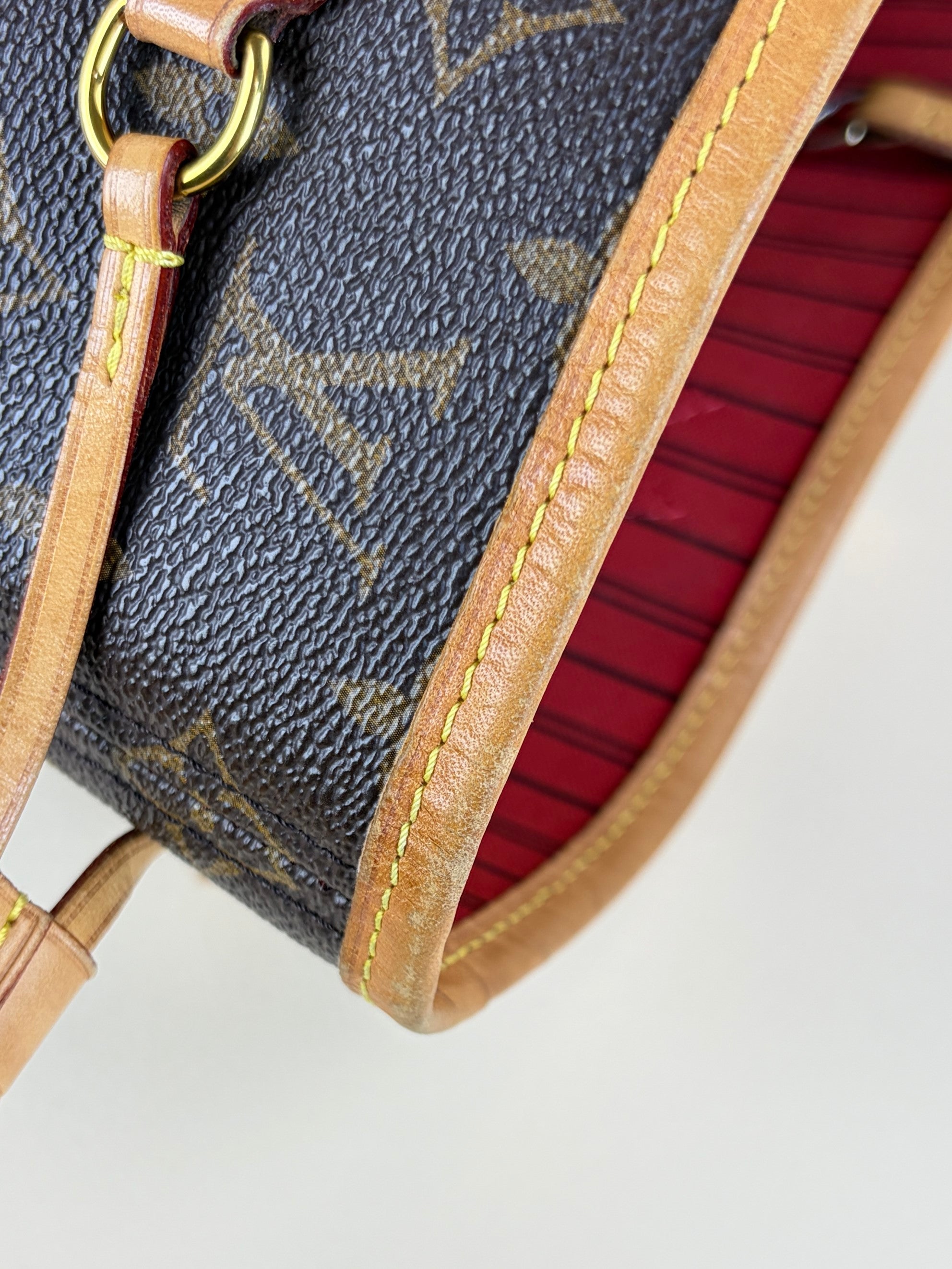 Louis Vuitton monogram canvas Never full MM Bag