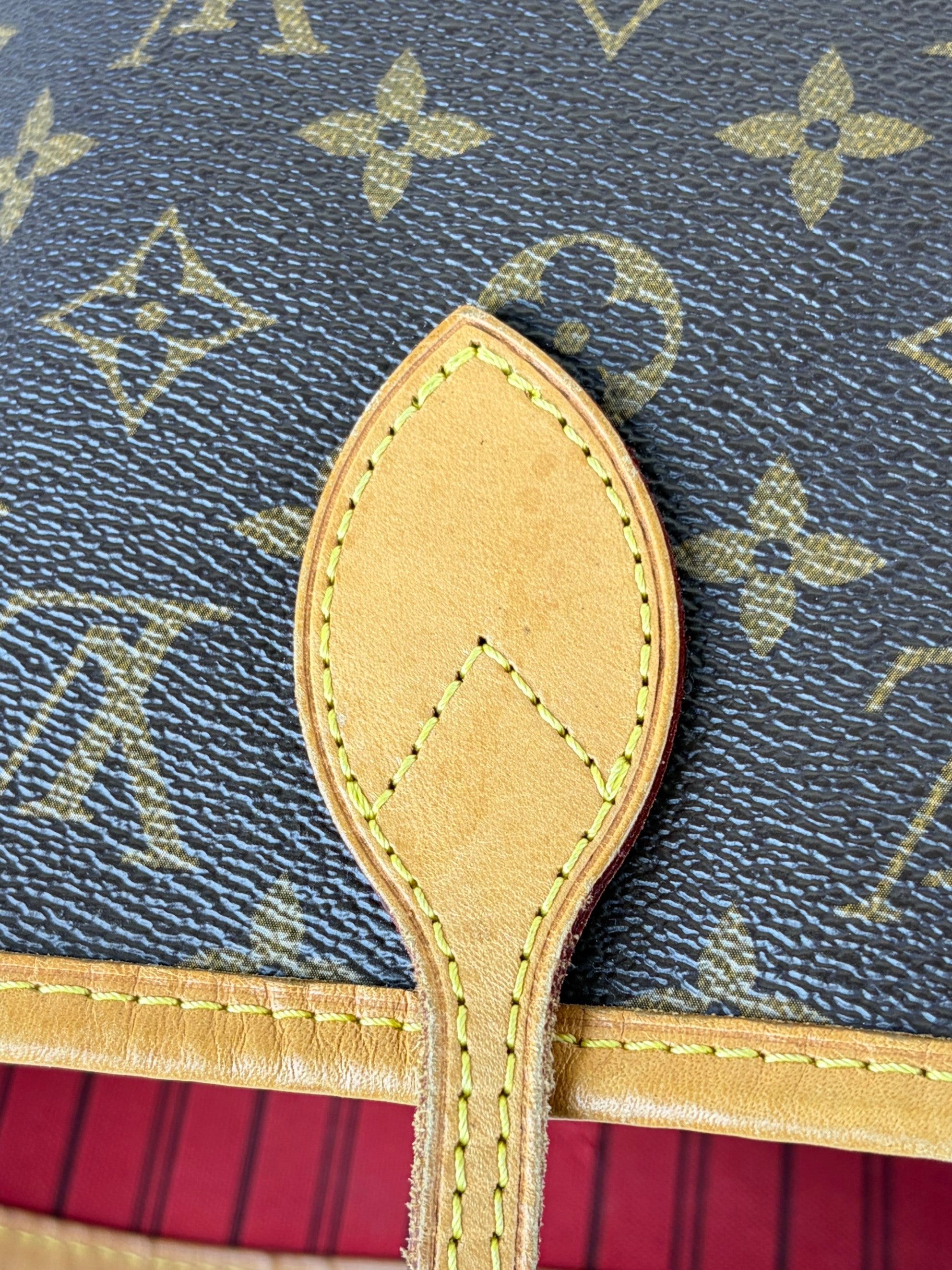 Louis Vuitton monogram canvas Never full MM Bag