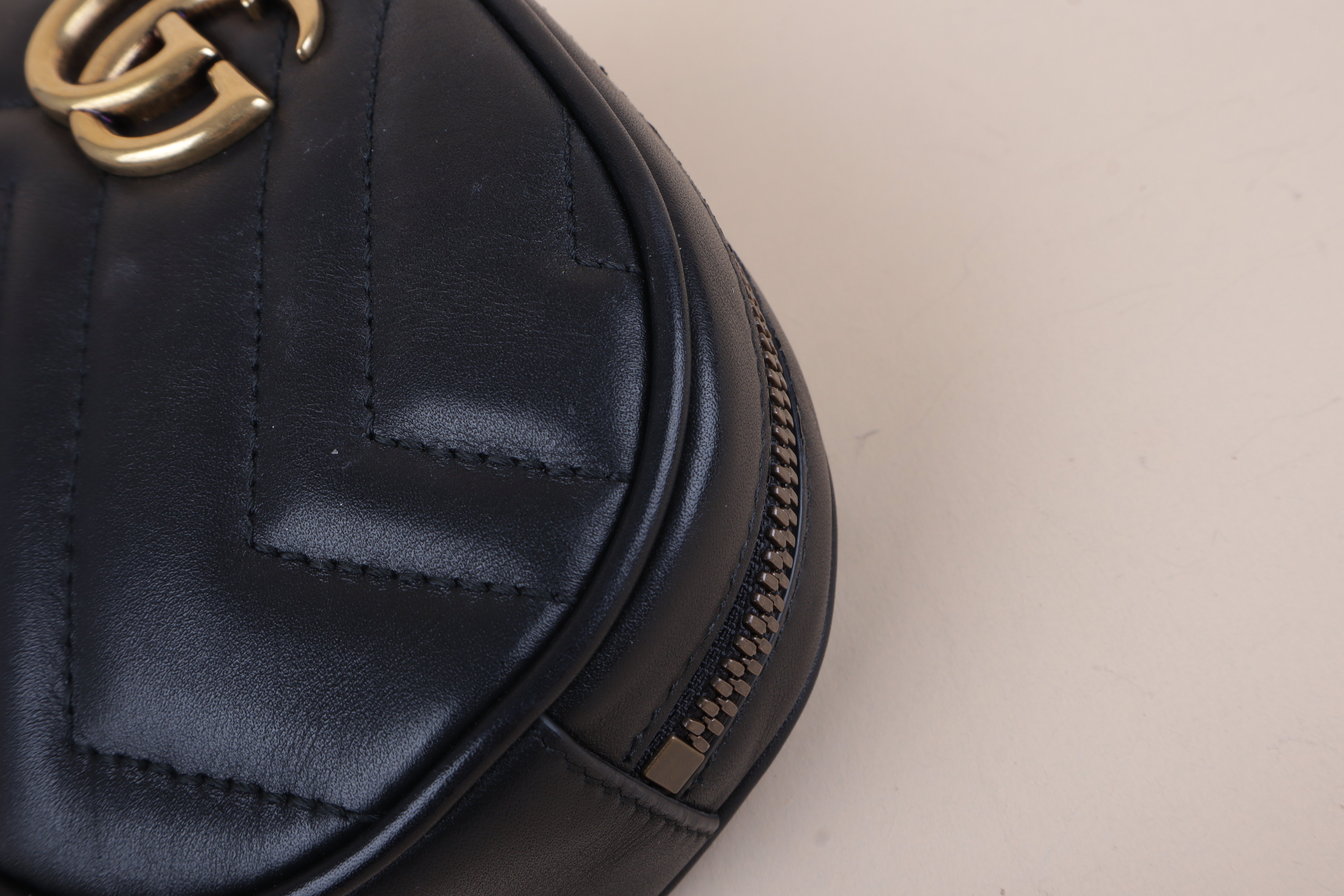 Gucci GG black Marmont bellt