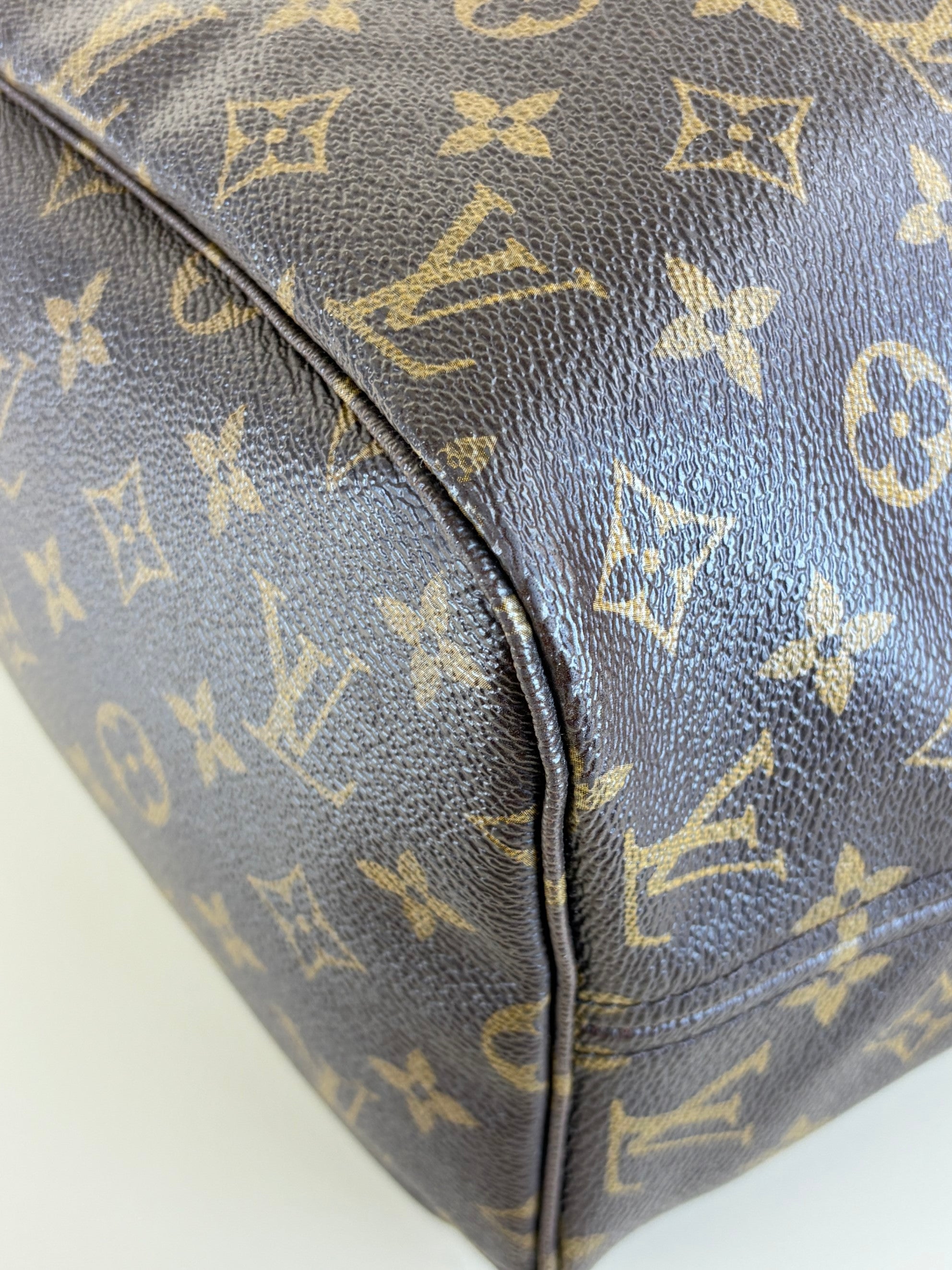 Louis Vuitton monogram canvas Never full MM Bag