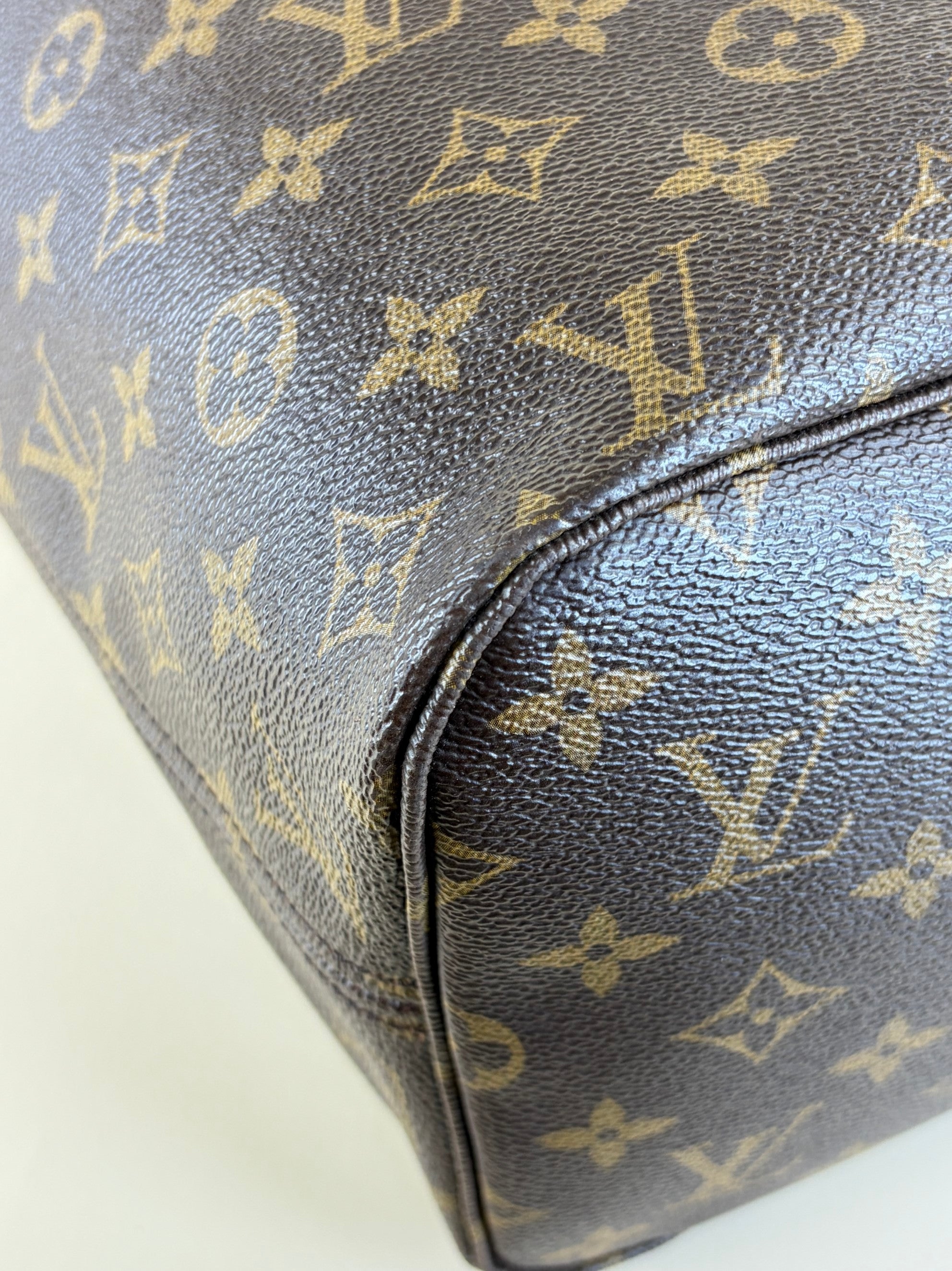Louis Vuitton monogram canvas Never full MM Bag