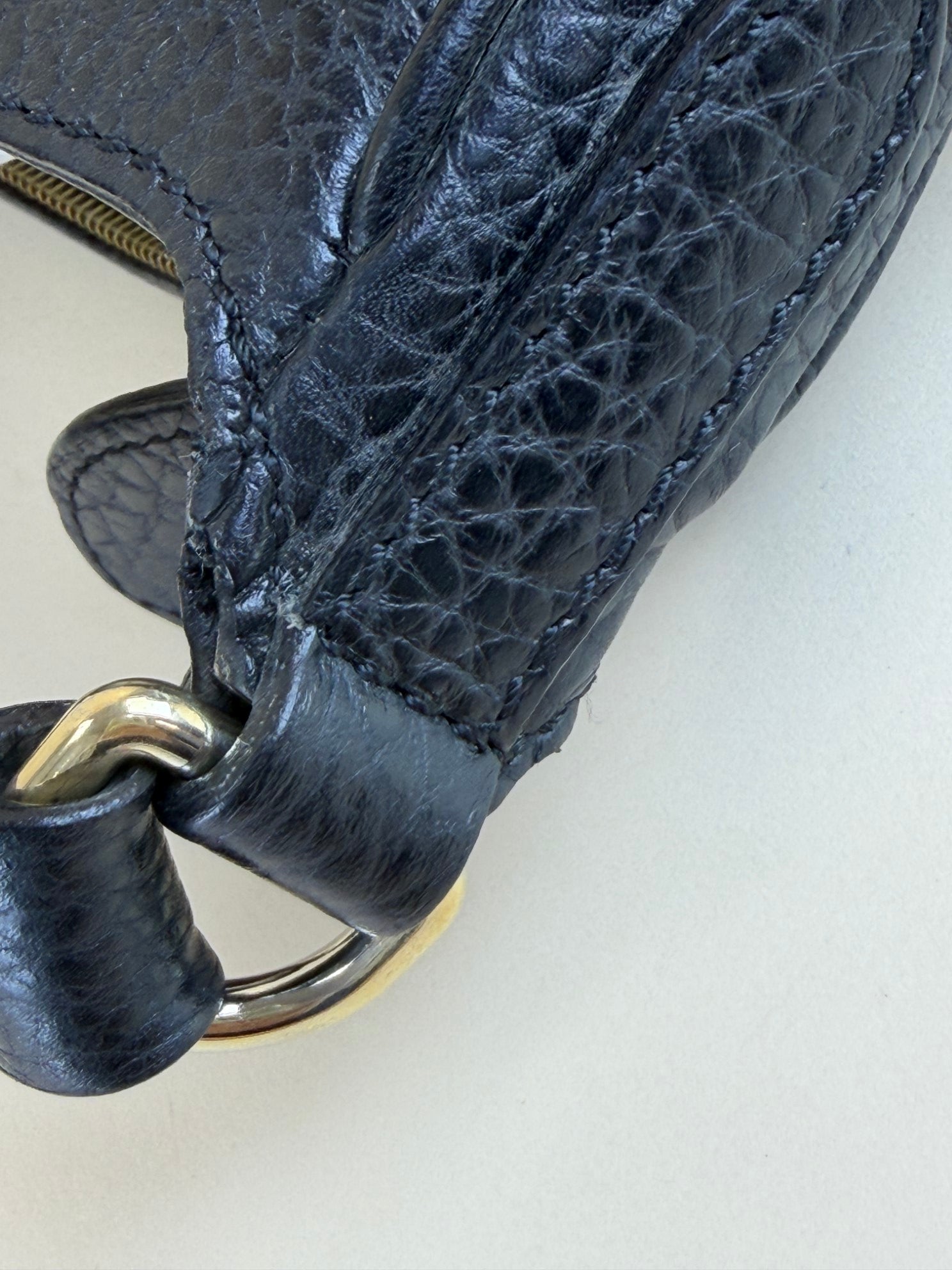 Burberry Bicolor Haymarket Check Mini Shoulder Bag