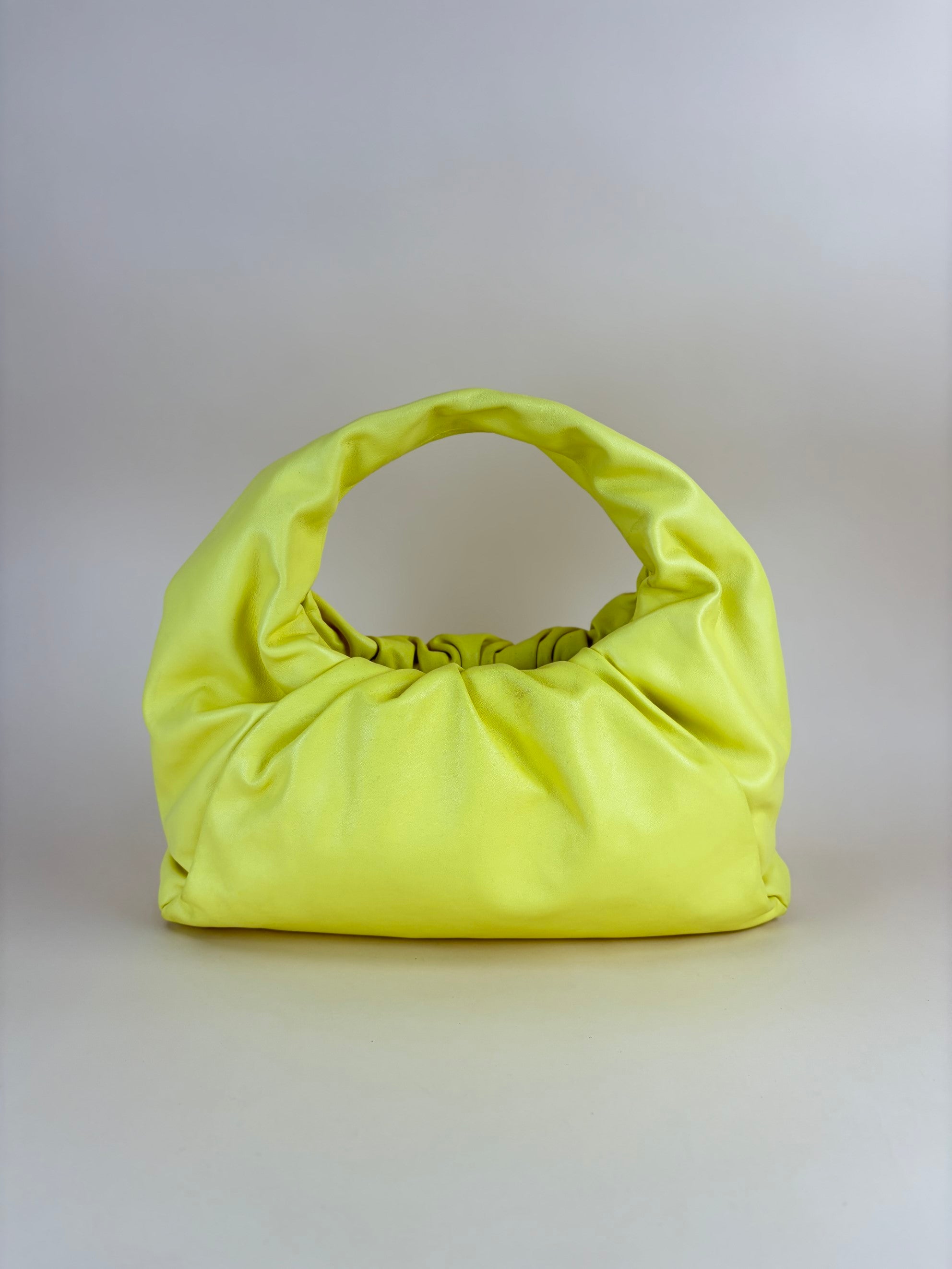 Bottega Veneta Yellow The Shoulder Small Pouch