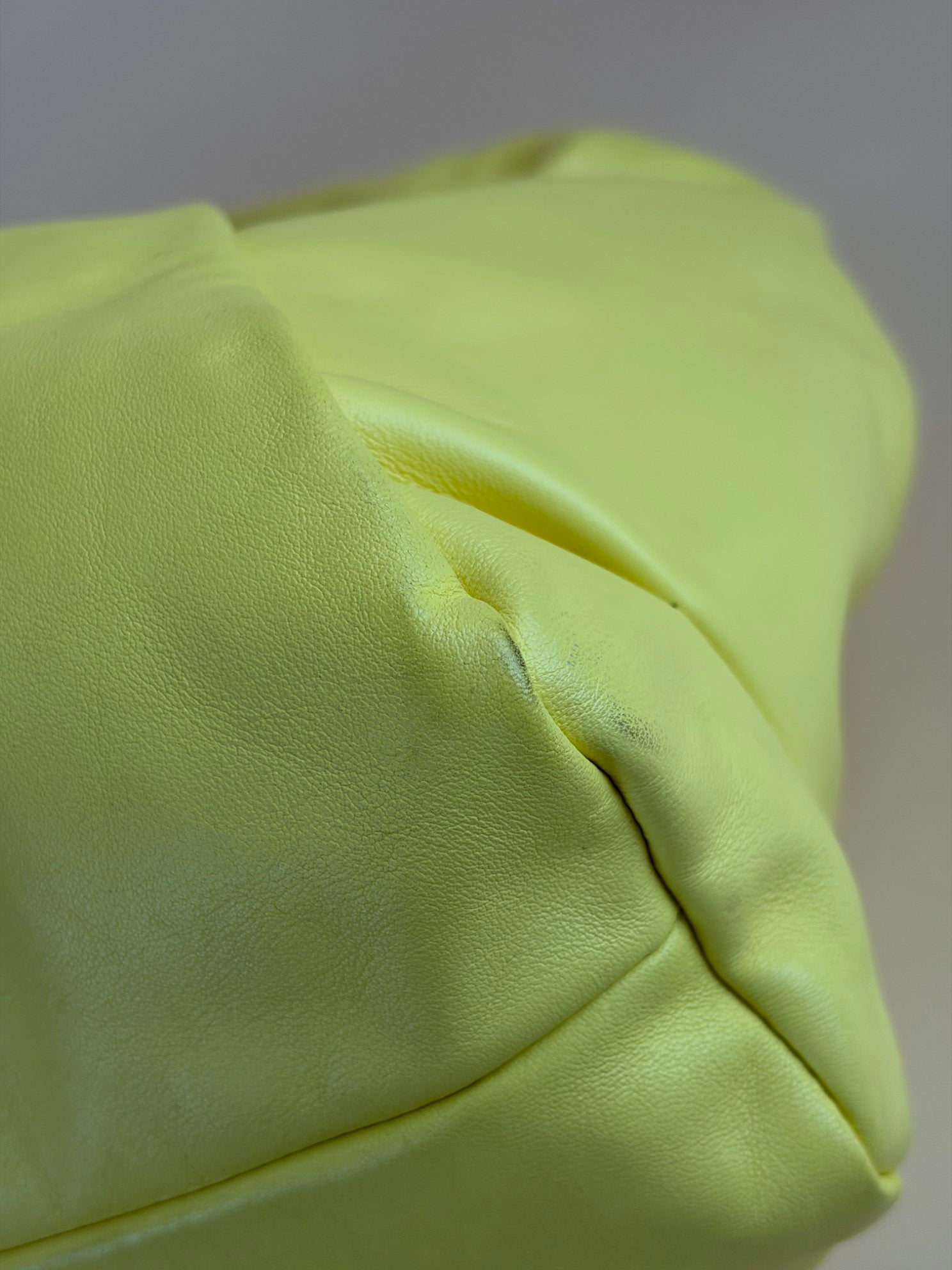 Bottega Veneta Yellow The Shoulder Small Pouch