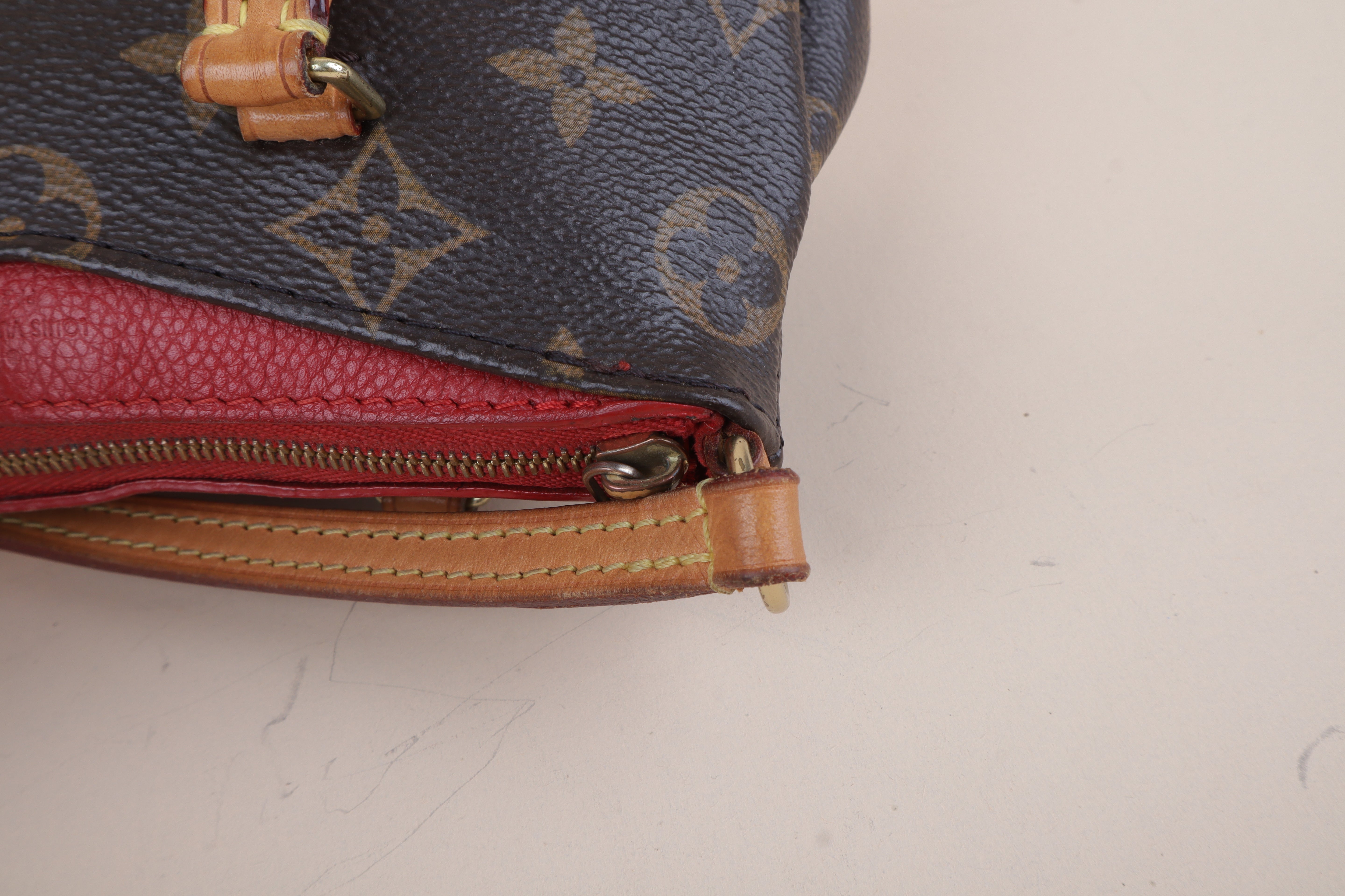 Louis Vuitton  Bicolor Monogram Pallas Bag