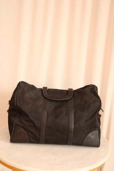 Prada Black Travel Top Handle Bag