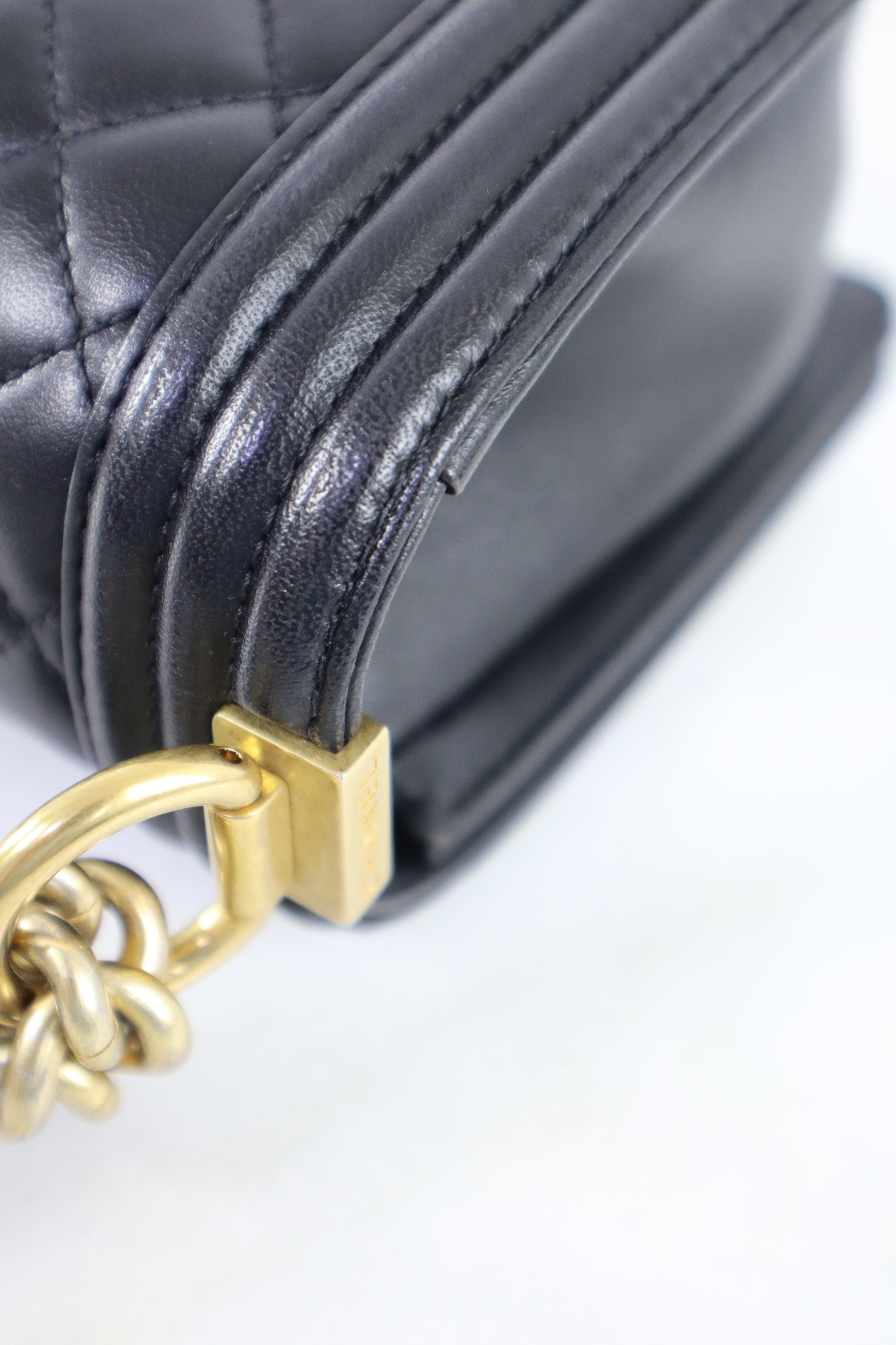 Chanel Black Le Boy Bag