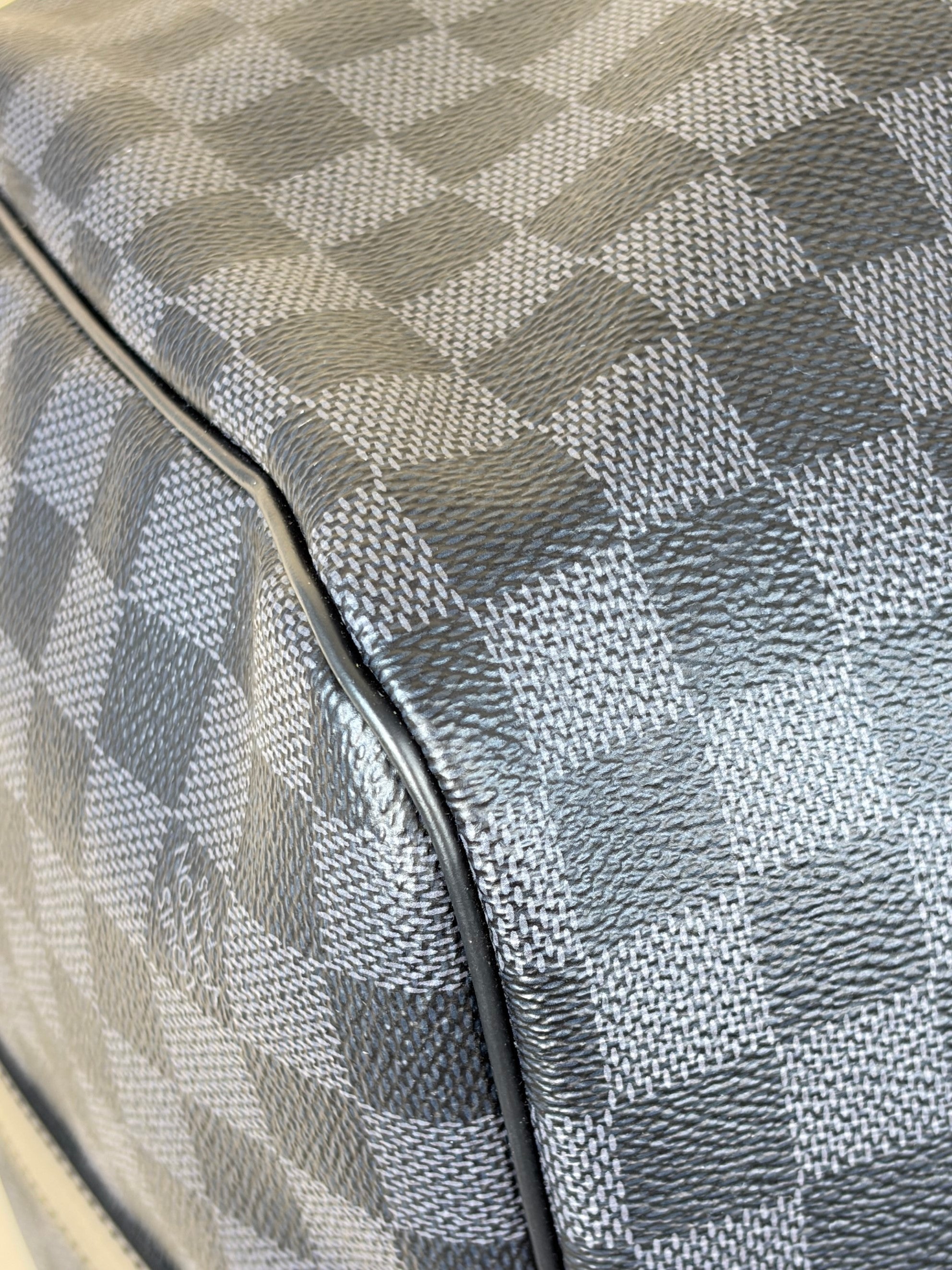 Louis Vuitton Damier Graphite Keepall Bandouliere 55 Bag