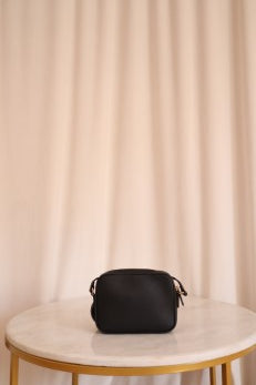 Burberry Black TB Camera Crossbody Bag