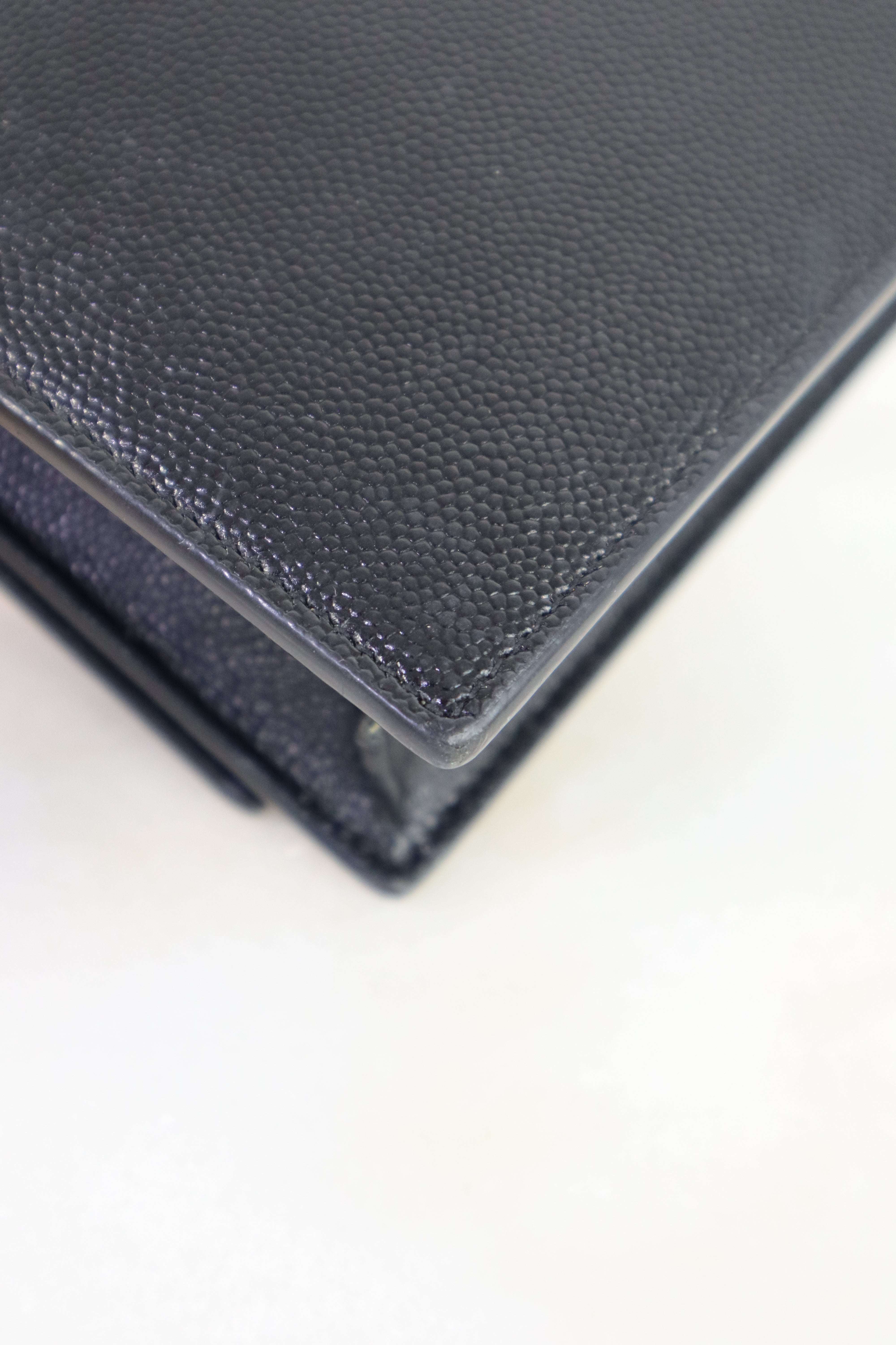 YSL Black Kate Tassel WOC