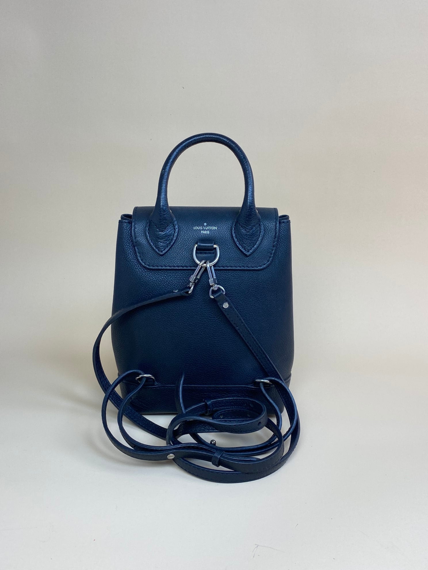 Louis Vuitton Lock Me Backpack Mastic black