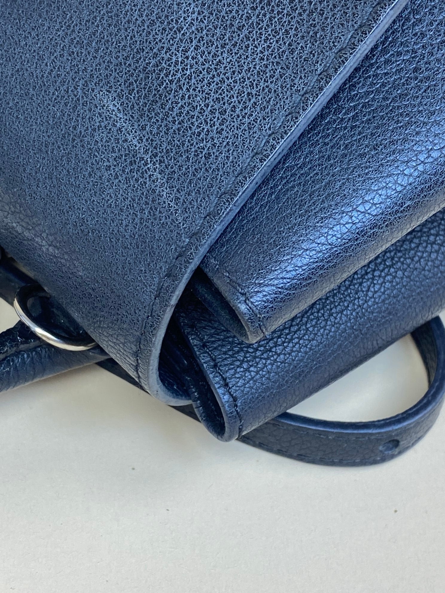 Louis Vuitton Lock Me Backpack Mastic black