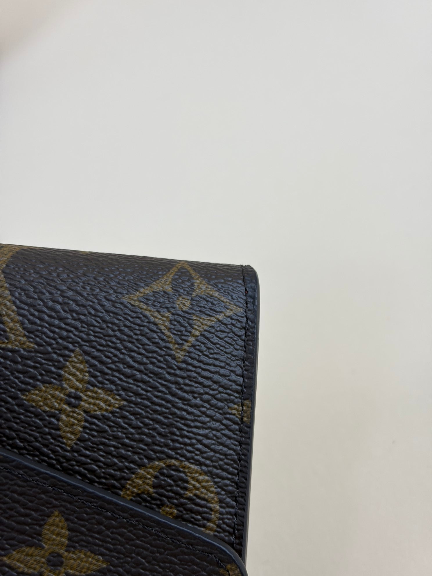 Louis Vuitton Monogram Red Sarah Flap Long Wallet