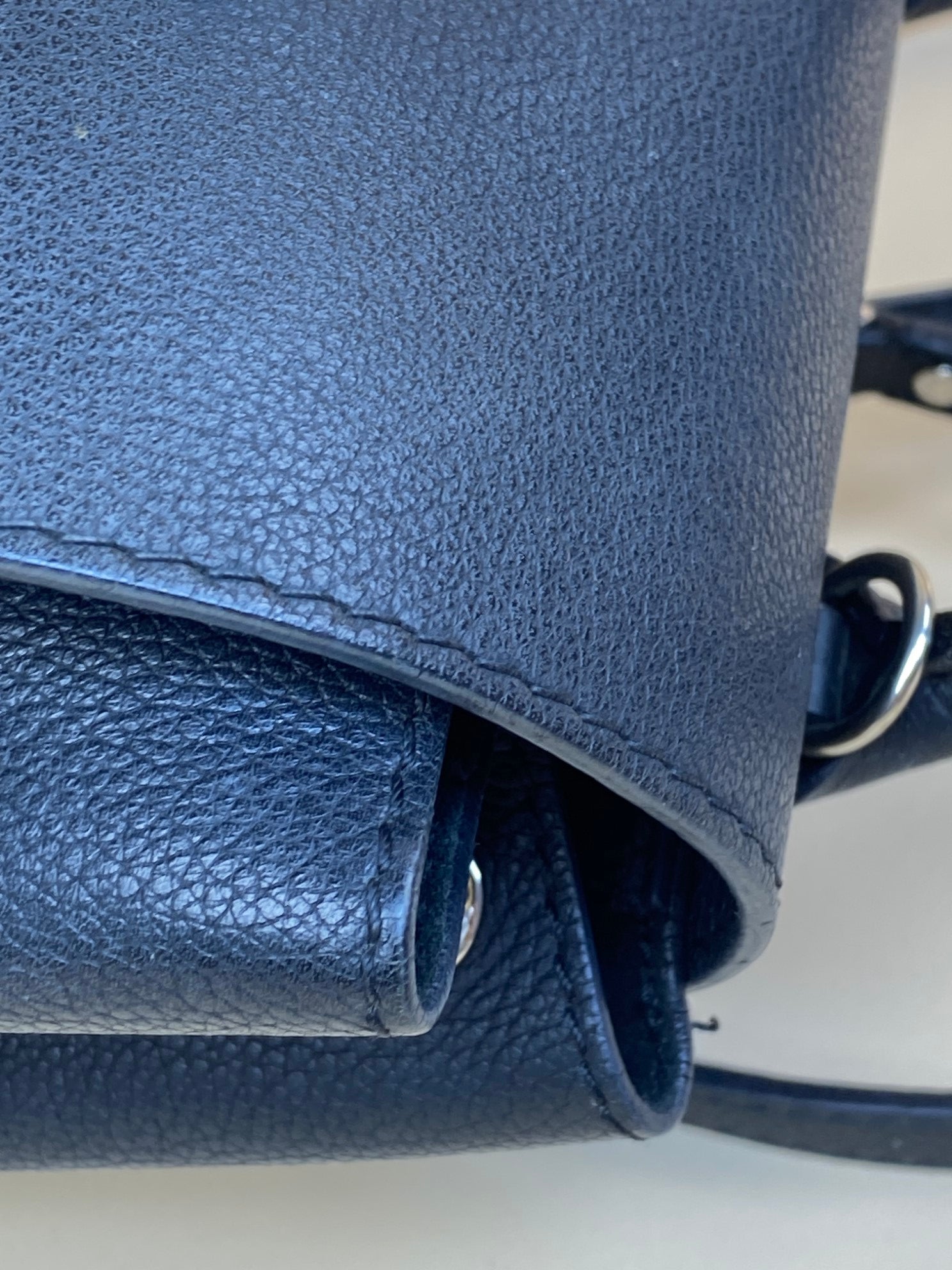 Louis Vuitton Lock Me Backpack Mastic black
