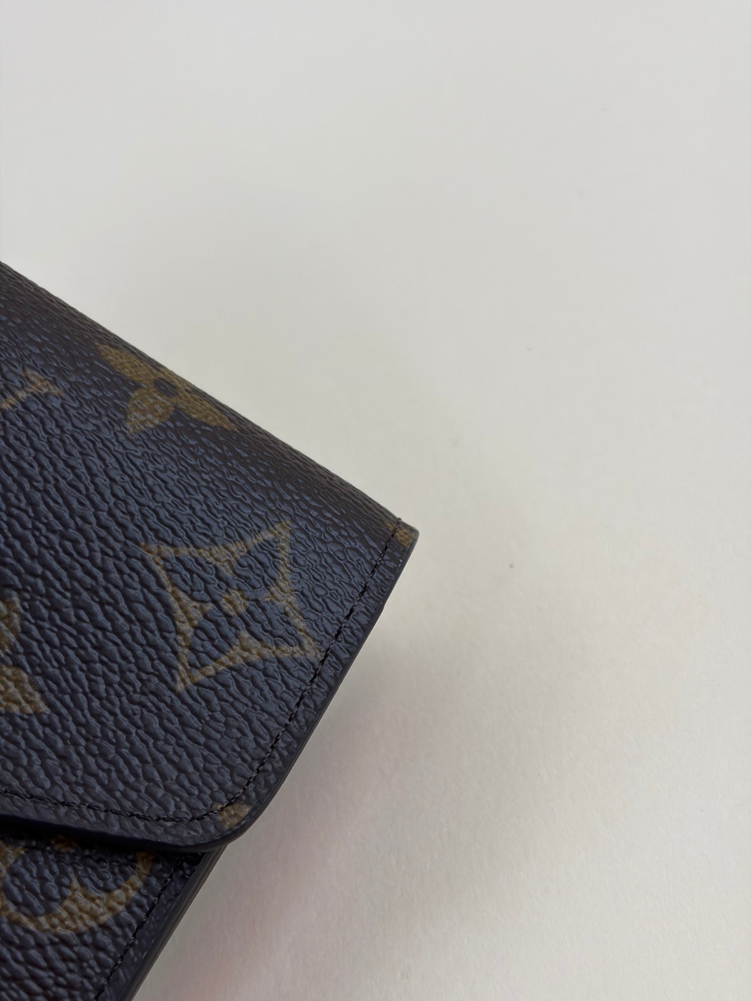 Louis Vuitton Monogram Red Sarah Flap Long Wallet