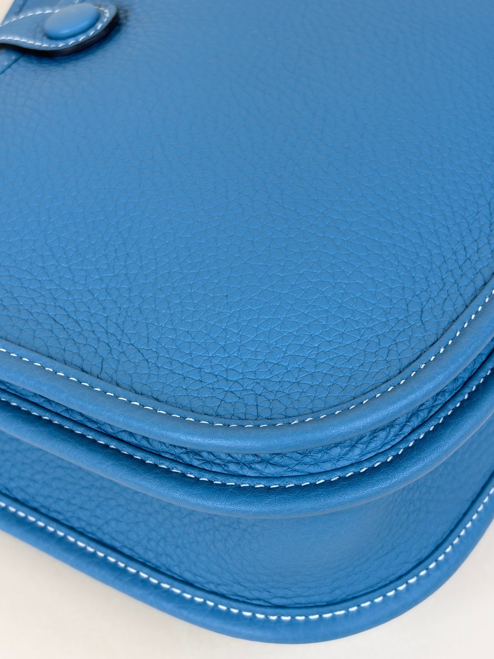 Hermes New Blue Jeans Evelyne 23 Bag