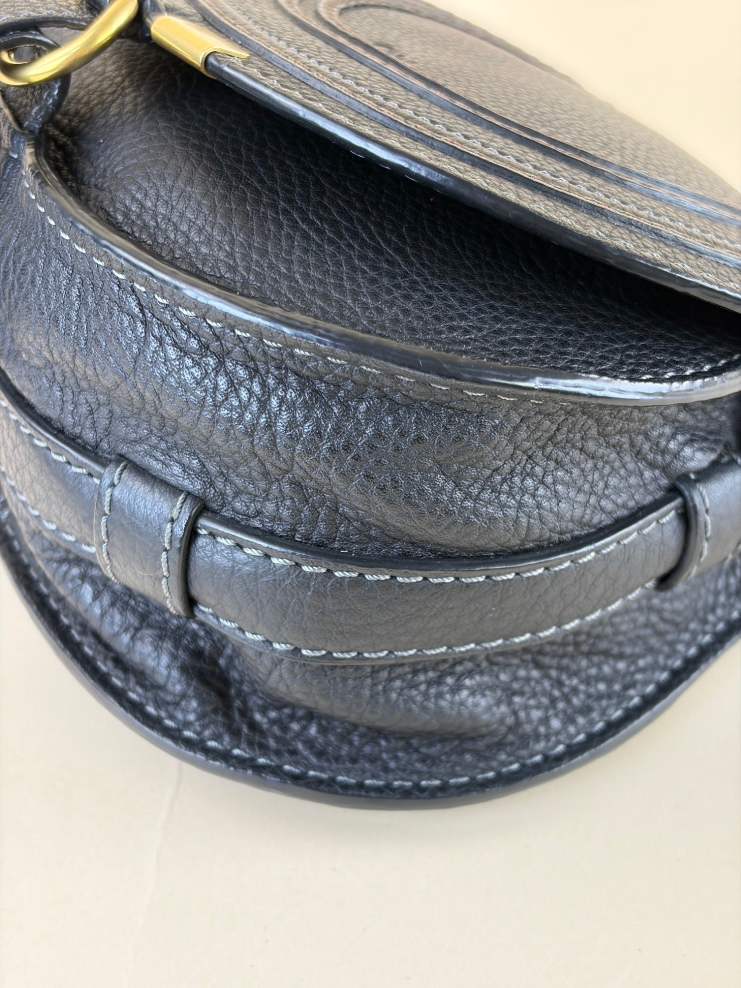 Chloe Black Marcie Small Crossbody Bag