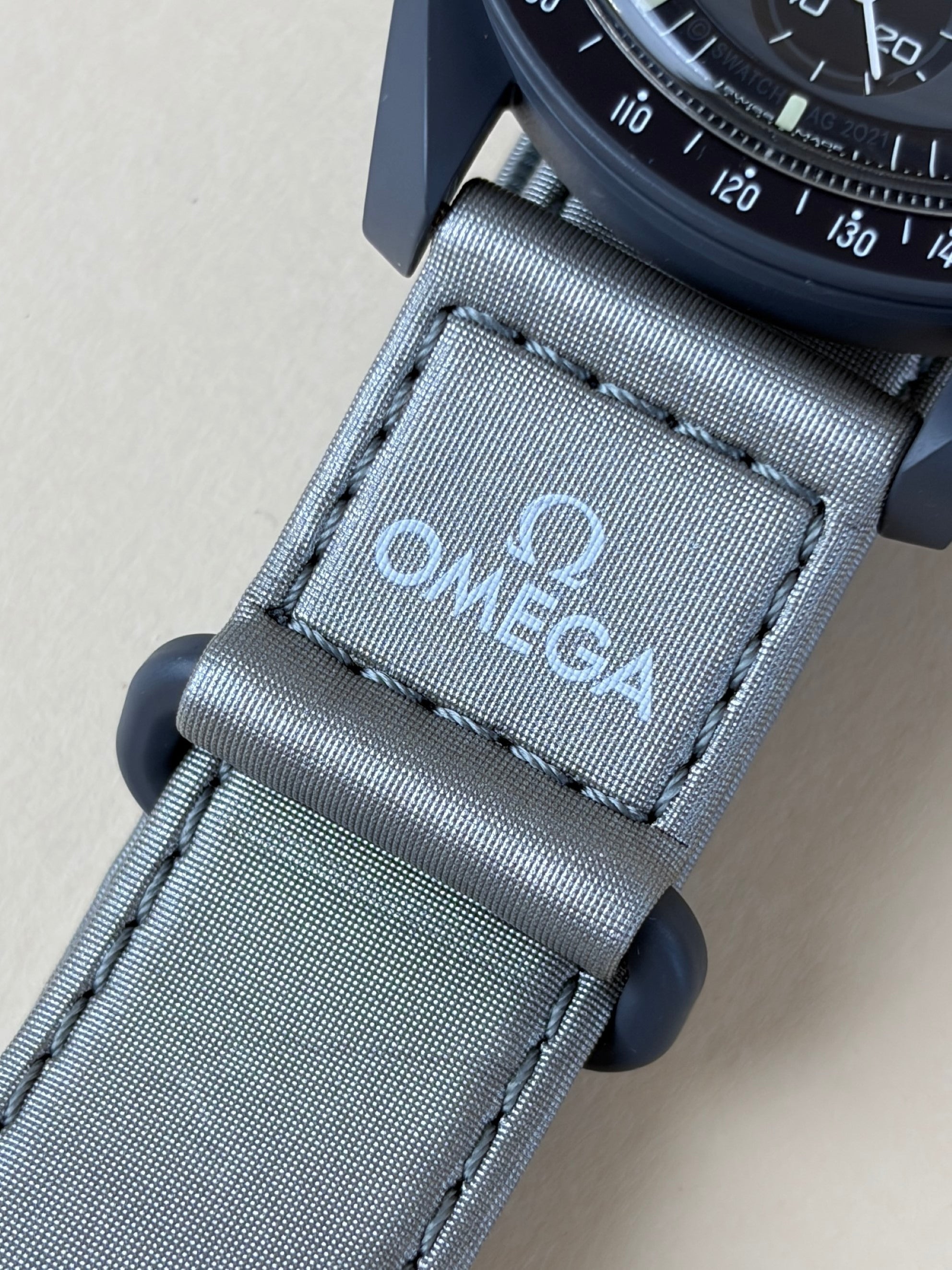 Omega Grey Mission To Mercury Bio  Moon Swatch speedmaster