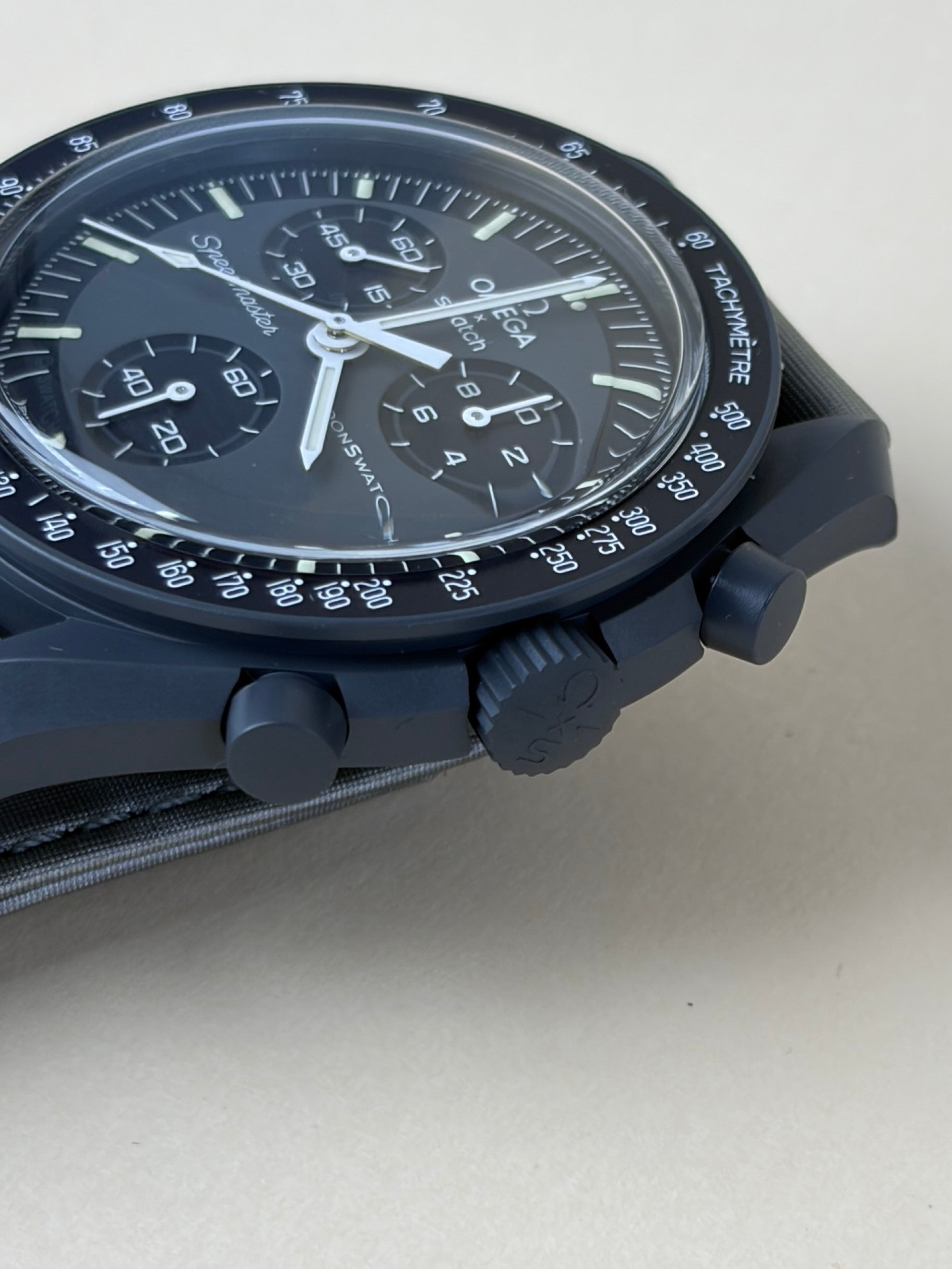 Omega Grey Mission To Mercury Bio  Moon Swatch speedmaster
