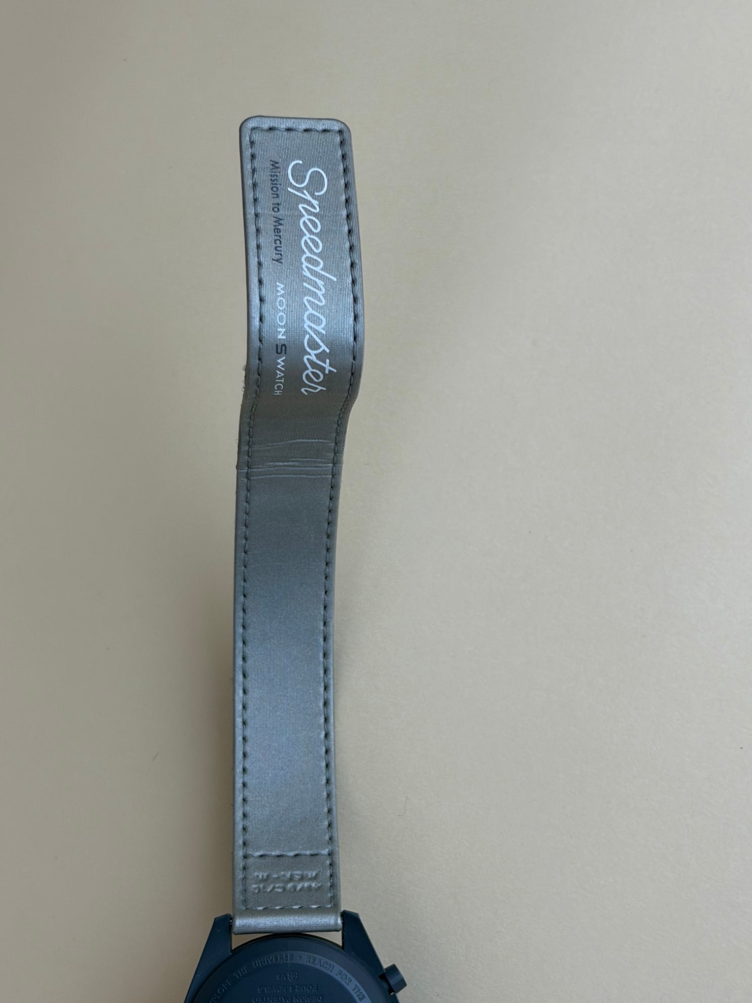 Omega Bicolor black&grey Speed master moon swatch Mission To mercury