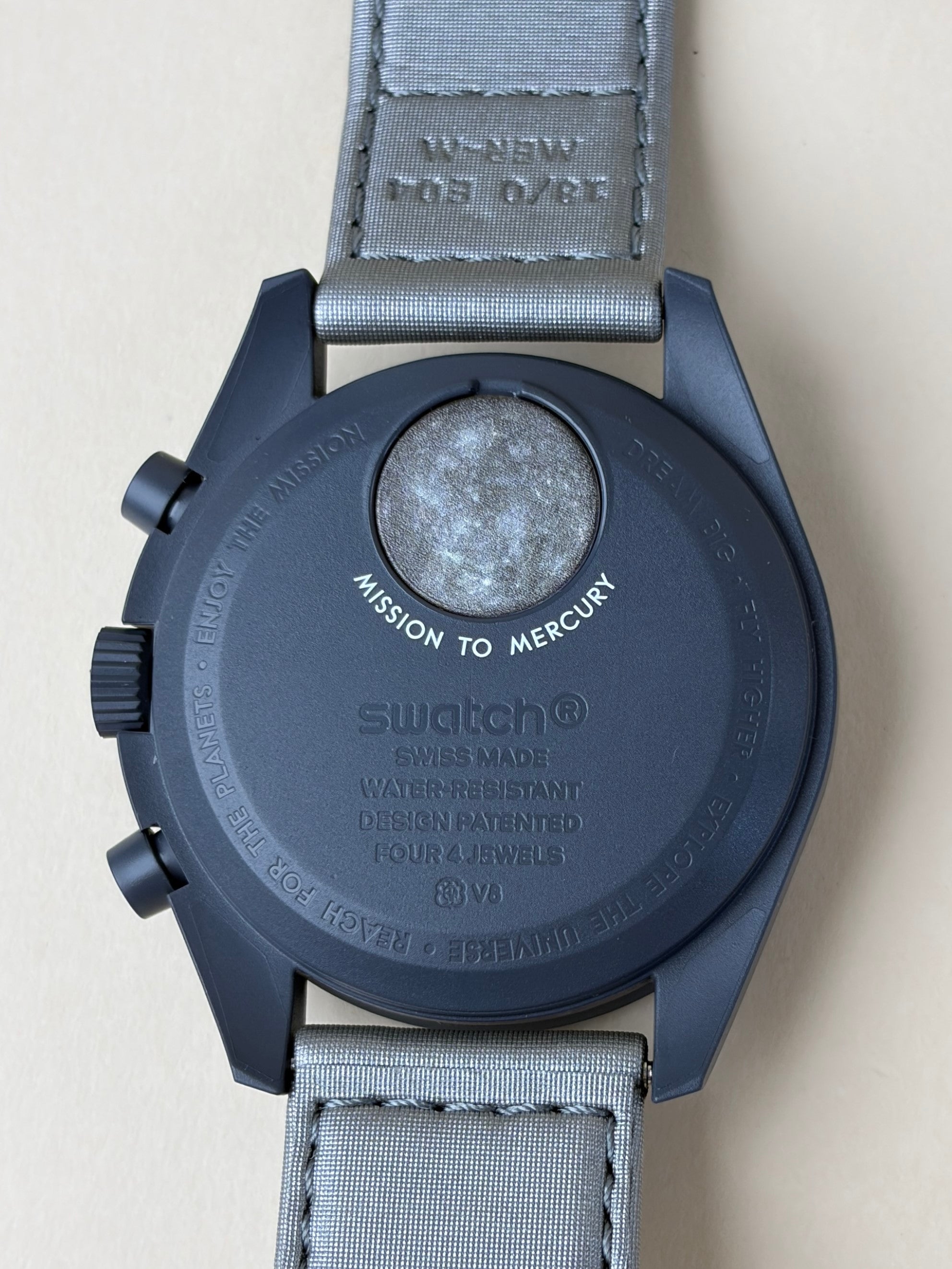 Omega Grey Mission To Mercury Bio  Moon Swatch speedmaster