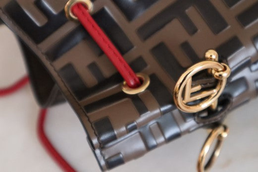 Fendi Tricolor Mon Tresor Bucket Small Bag