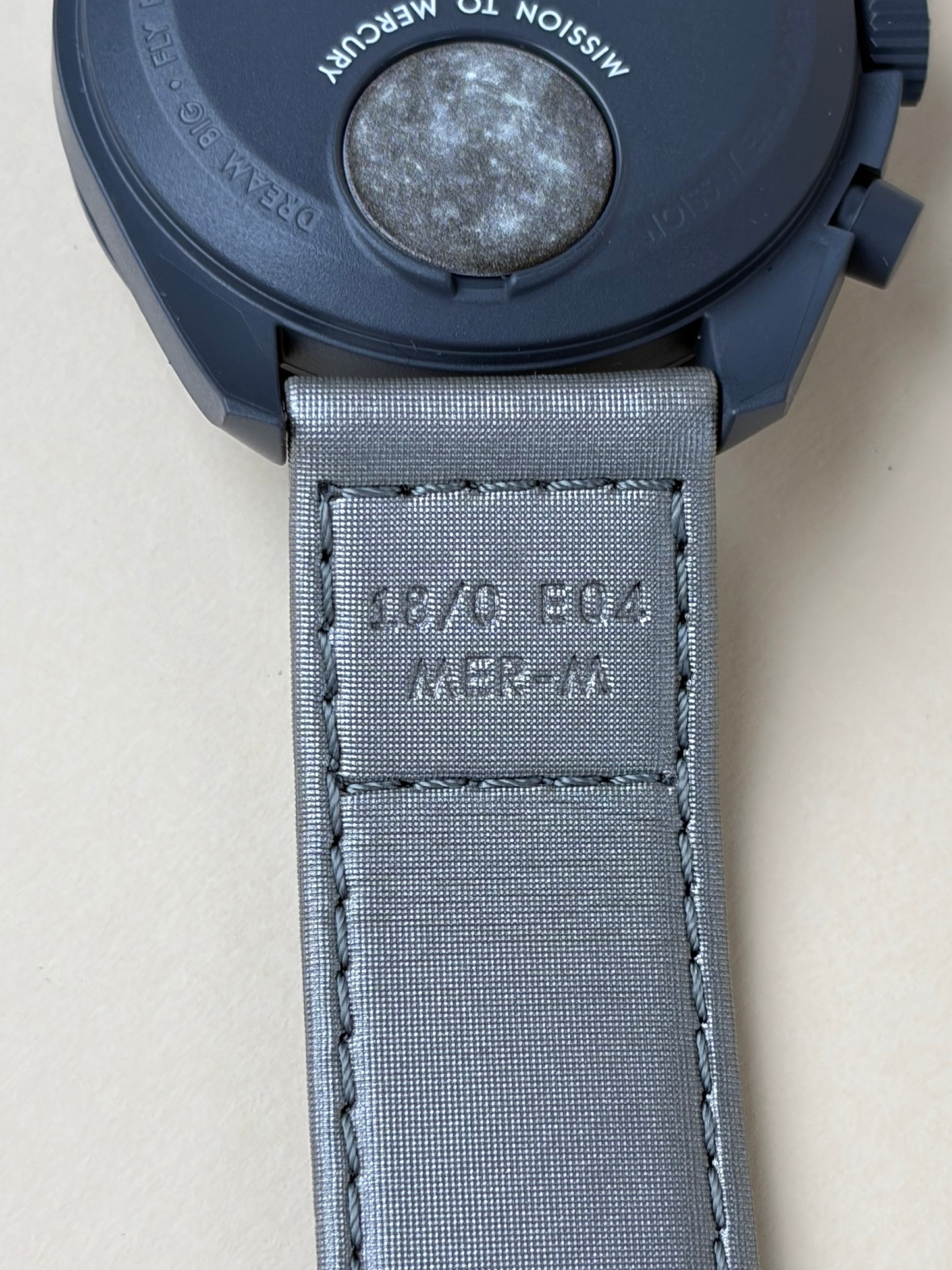 Omega Grey Mission To Mercury Bio  Moon Swatch speedmaster